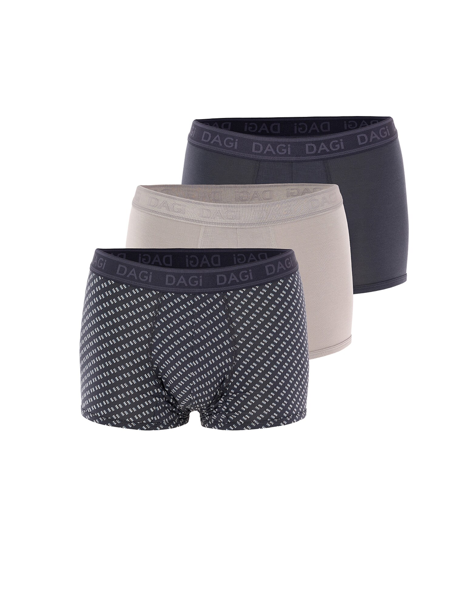 Dagi Calzoncillo boxer  beige / gris / antracita