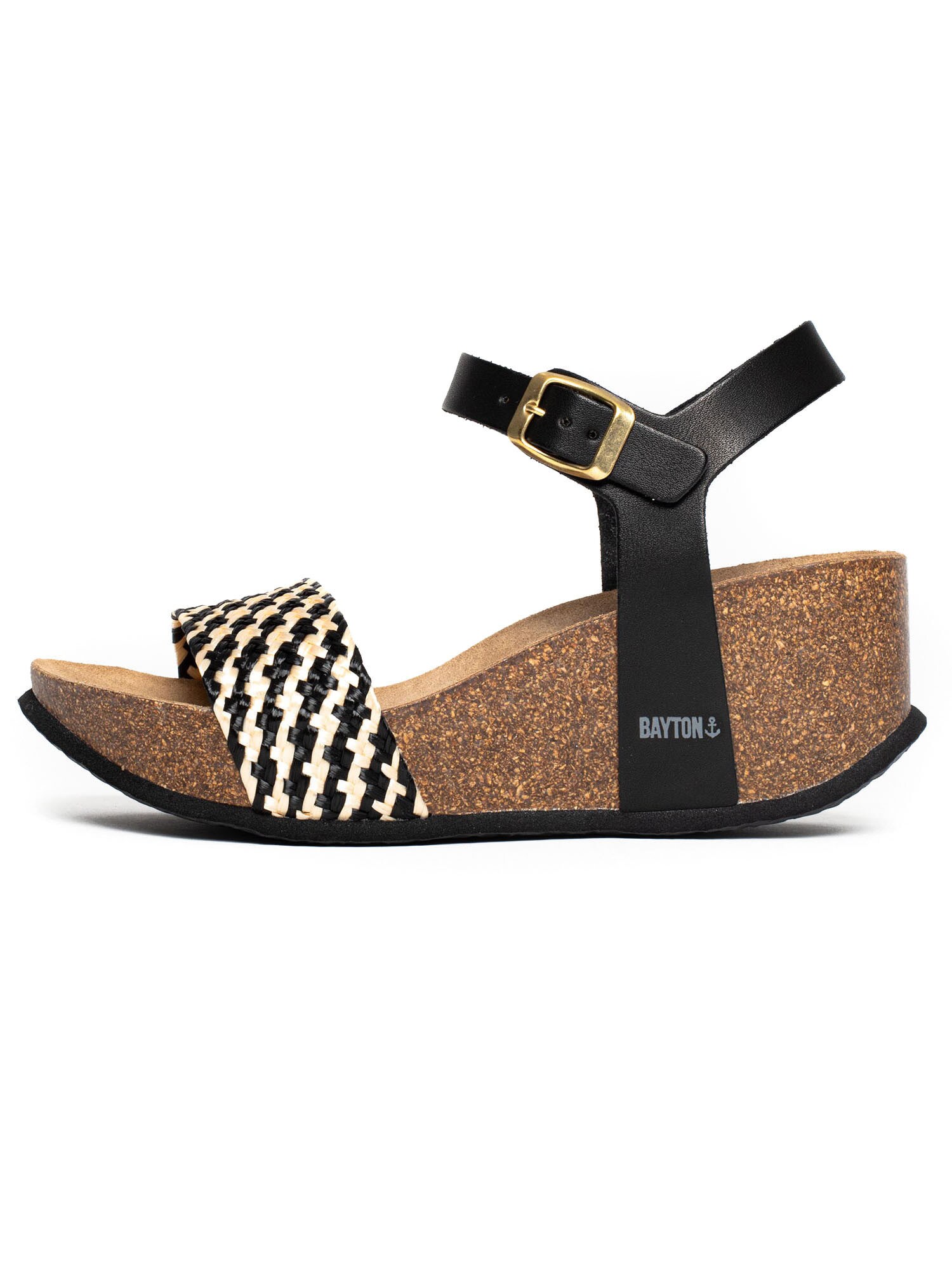 Bayton Sandale Toledo  bej deschis / alb