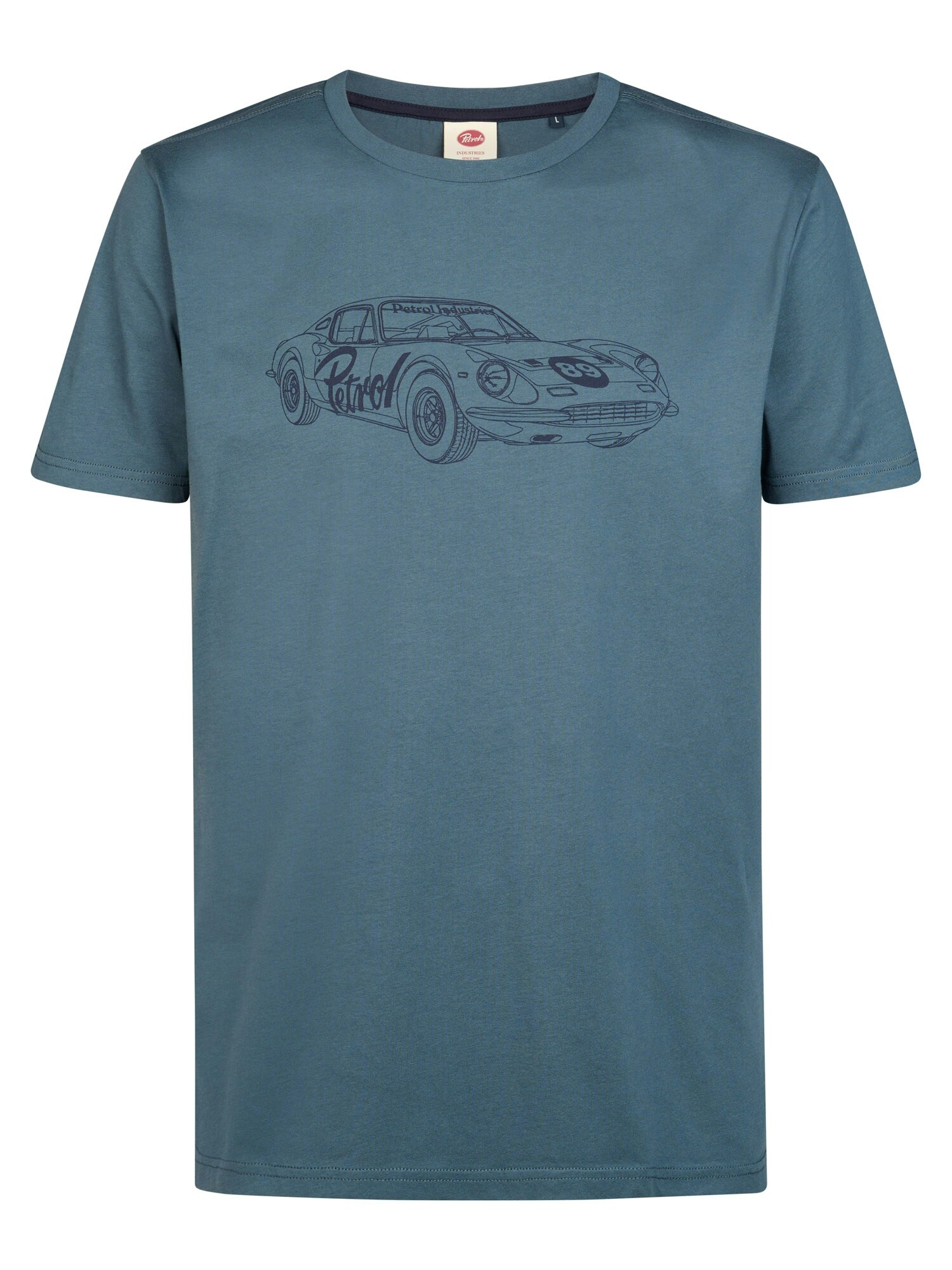 Petrol Industries Tricou albastru / bleumarin