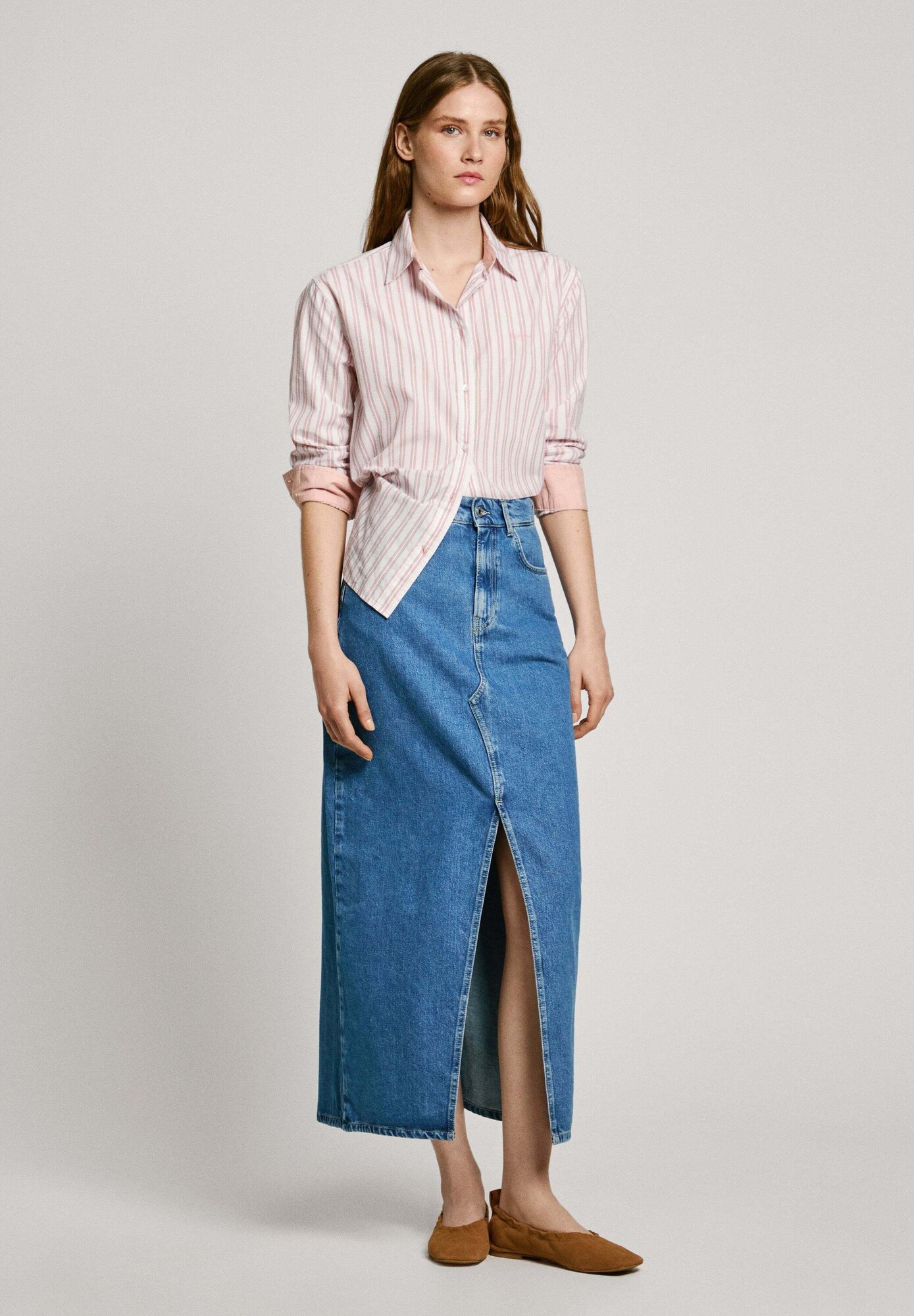 Pepe Jeans Falda azul denim – imagen 15