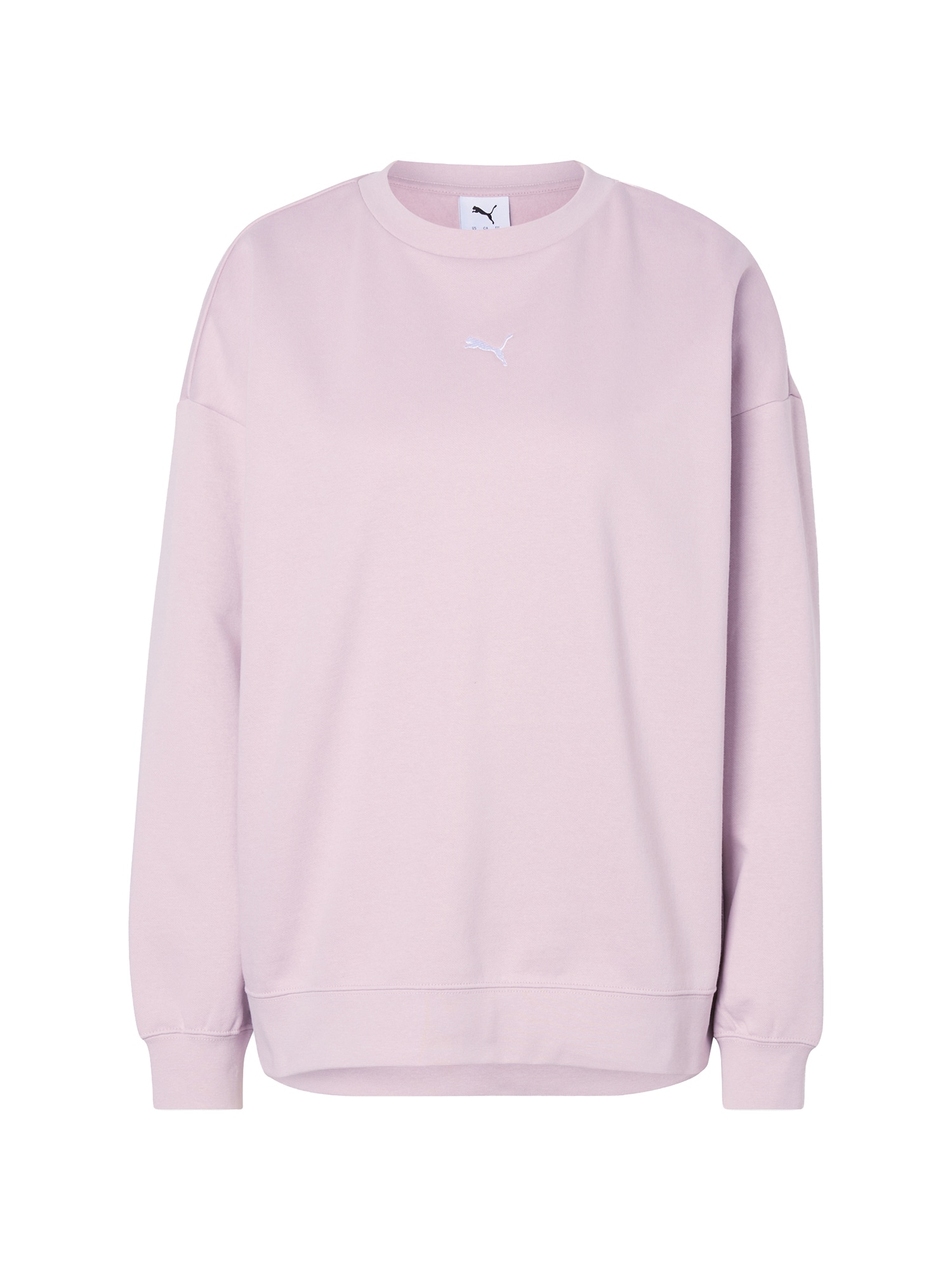 PUMA Hanorac sport ESS roz pastel / alb