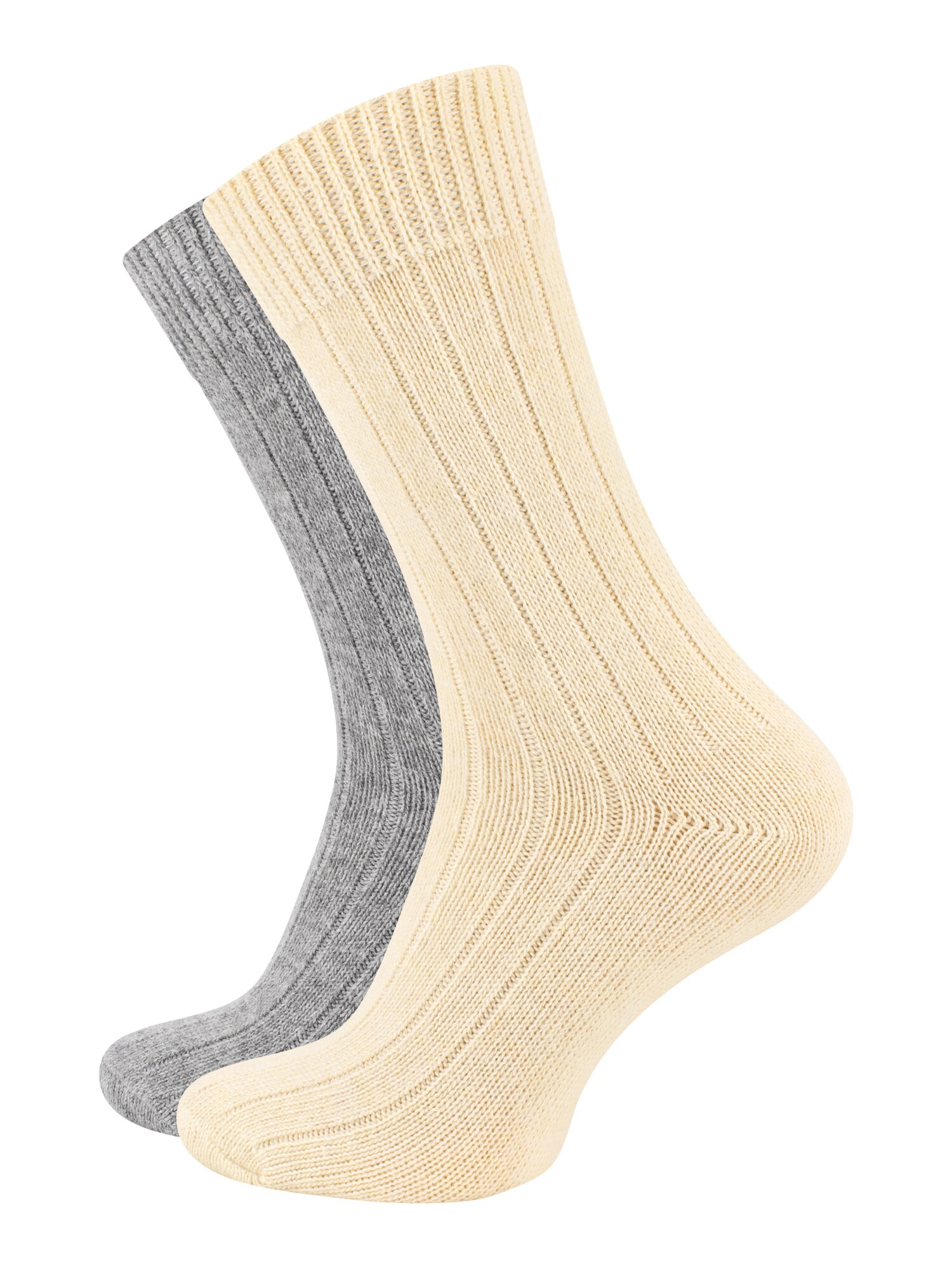 Cotton Prime Calcetines  ecru / gris claro