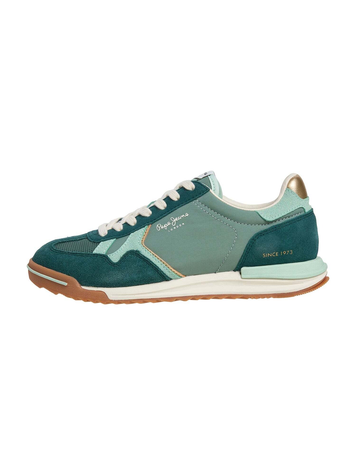 Pepe Jeans Zapatillas deportivas bajas 'Ball Natural' oro / menta / verde pastel / verde oscuro – imagen 1