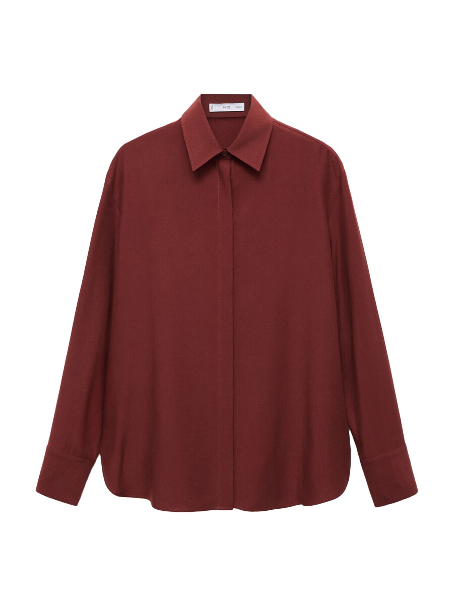 MANGO Bluză LIMA  roșu bordeaux