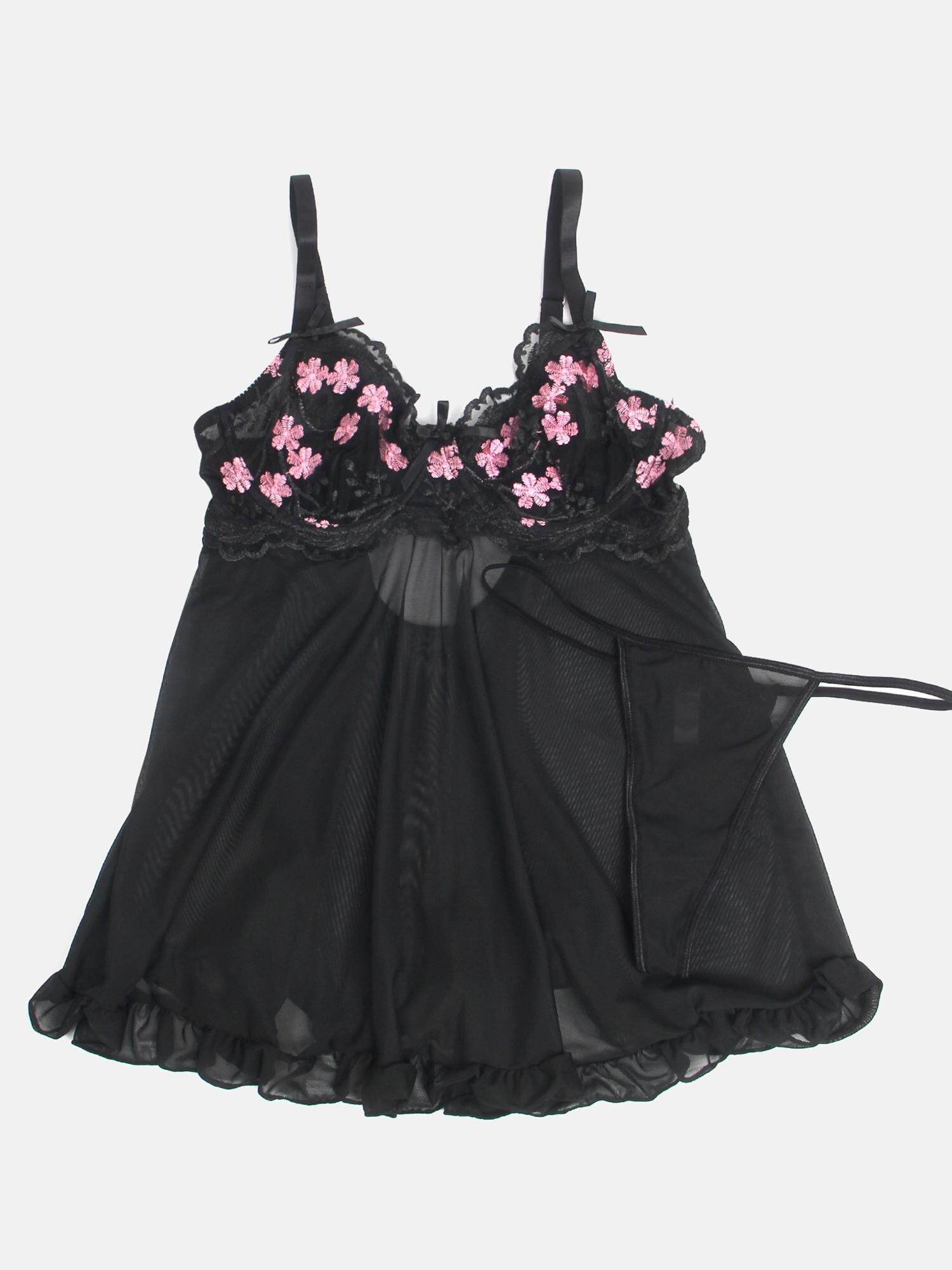 Thumbnail - ORGANZA Lingerie Neglige Babydoll