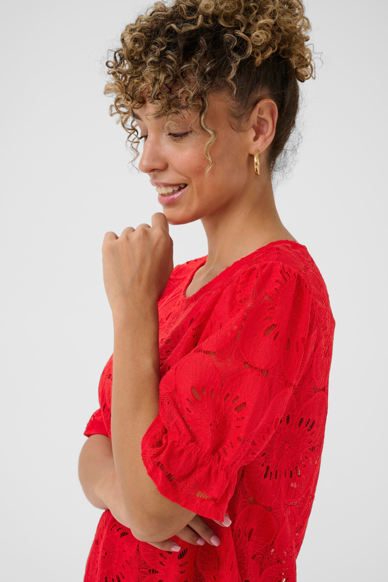 Thumbnail - Cream Bluse Libby