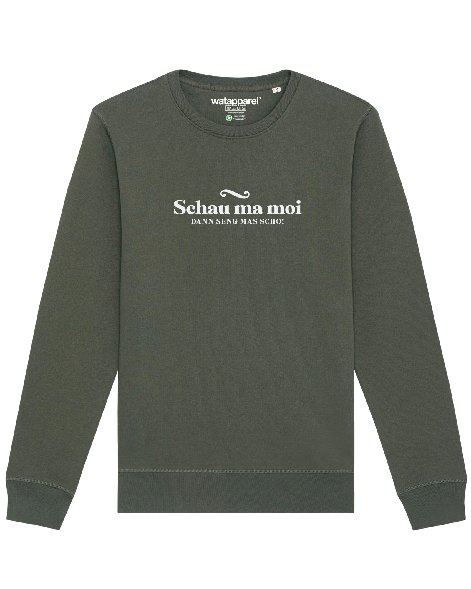 Thumbnail - Sweatshirt 'Schau ma moi dann seng mas scho'