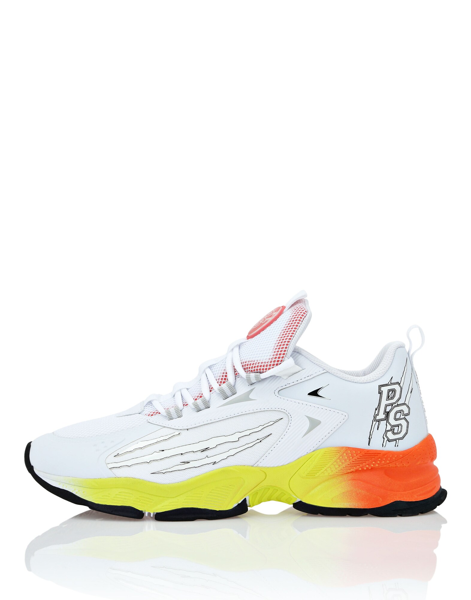 Plein Sport Zapatillas deportivas bajas  gris claro / rojo vivo / negro / blanco