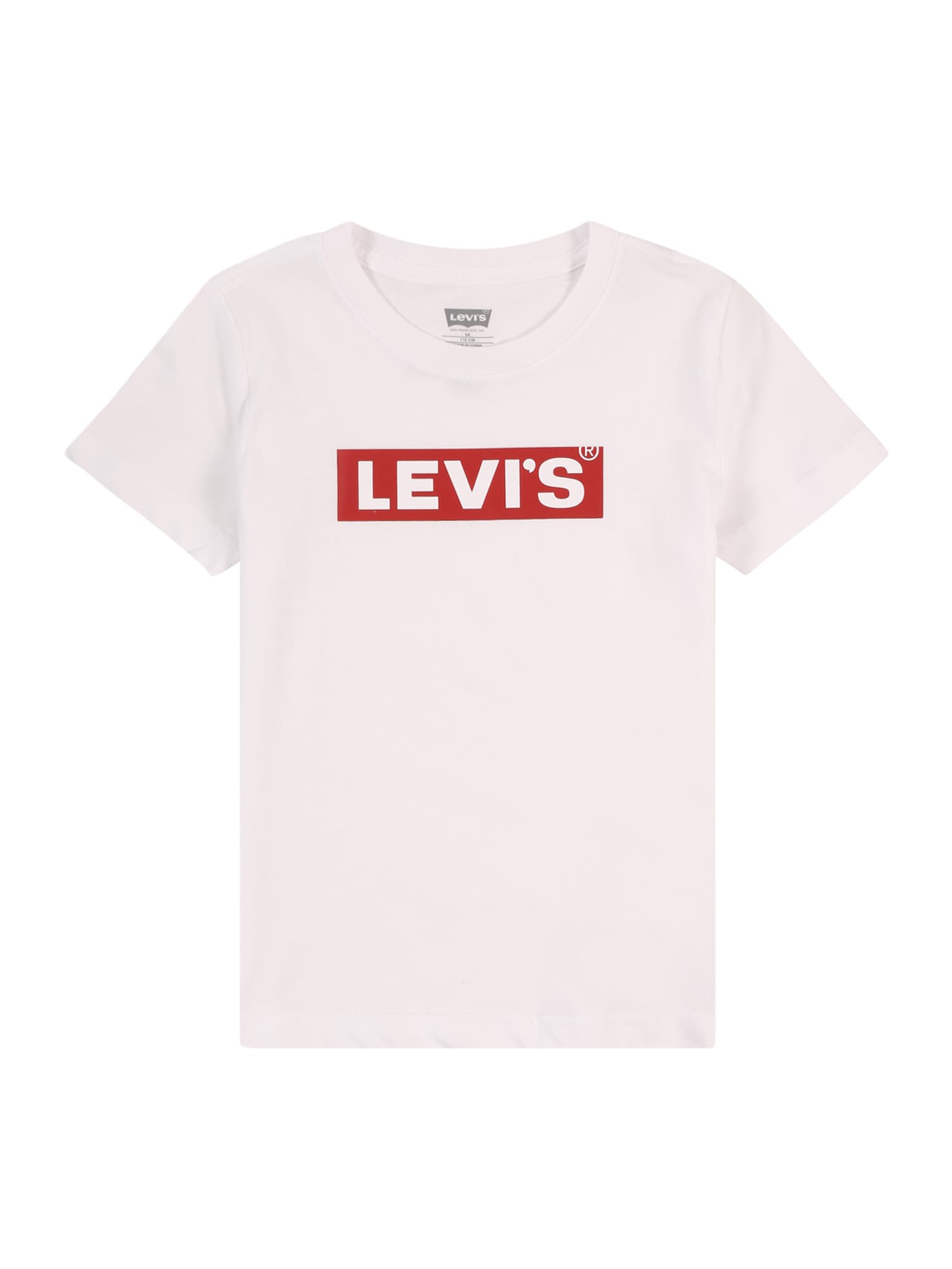 Levi's Kids Tričko  rubínová / biela ako vlna