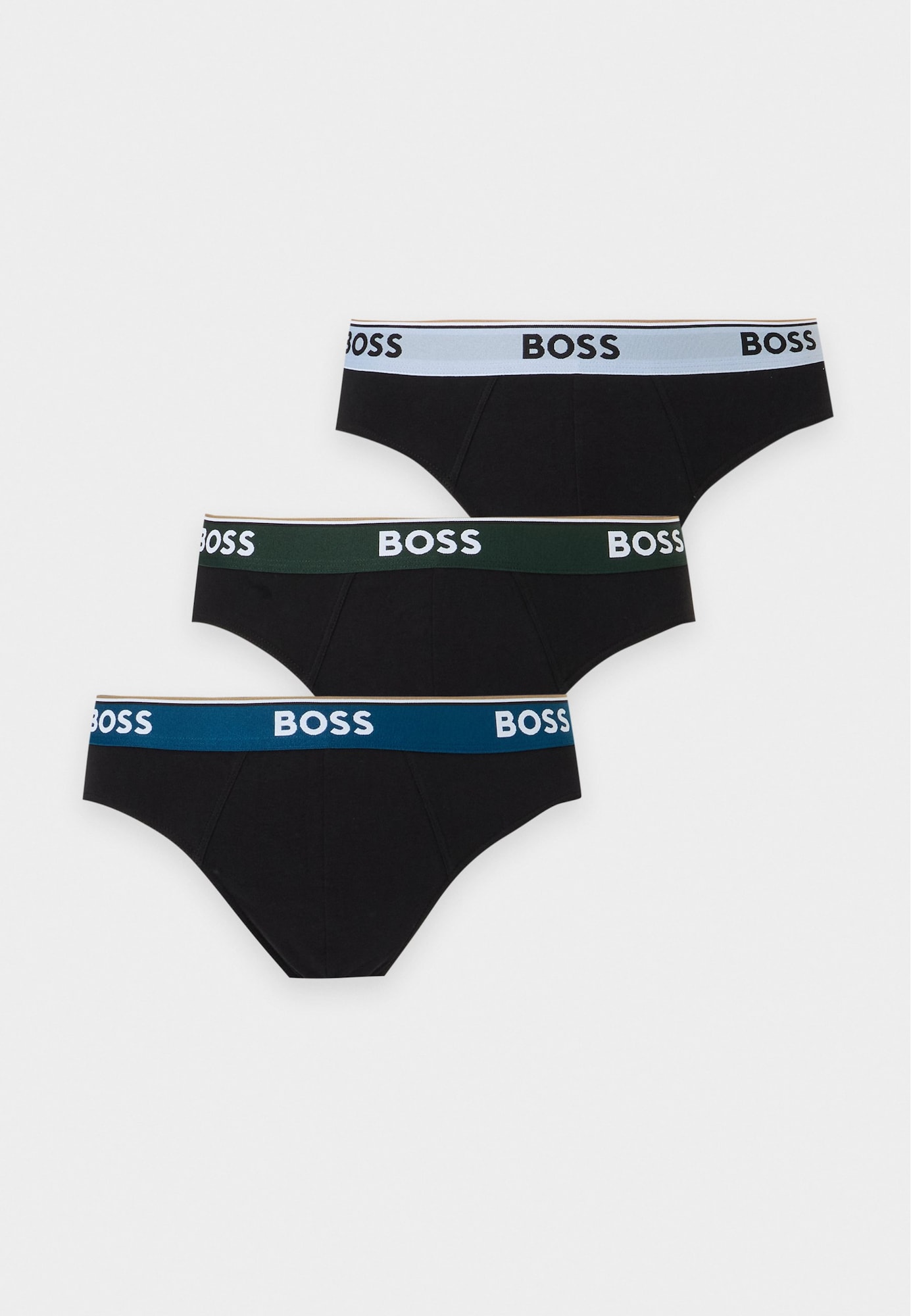BOSS Slip svijetloplava / zelena / petrol / crna