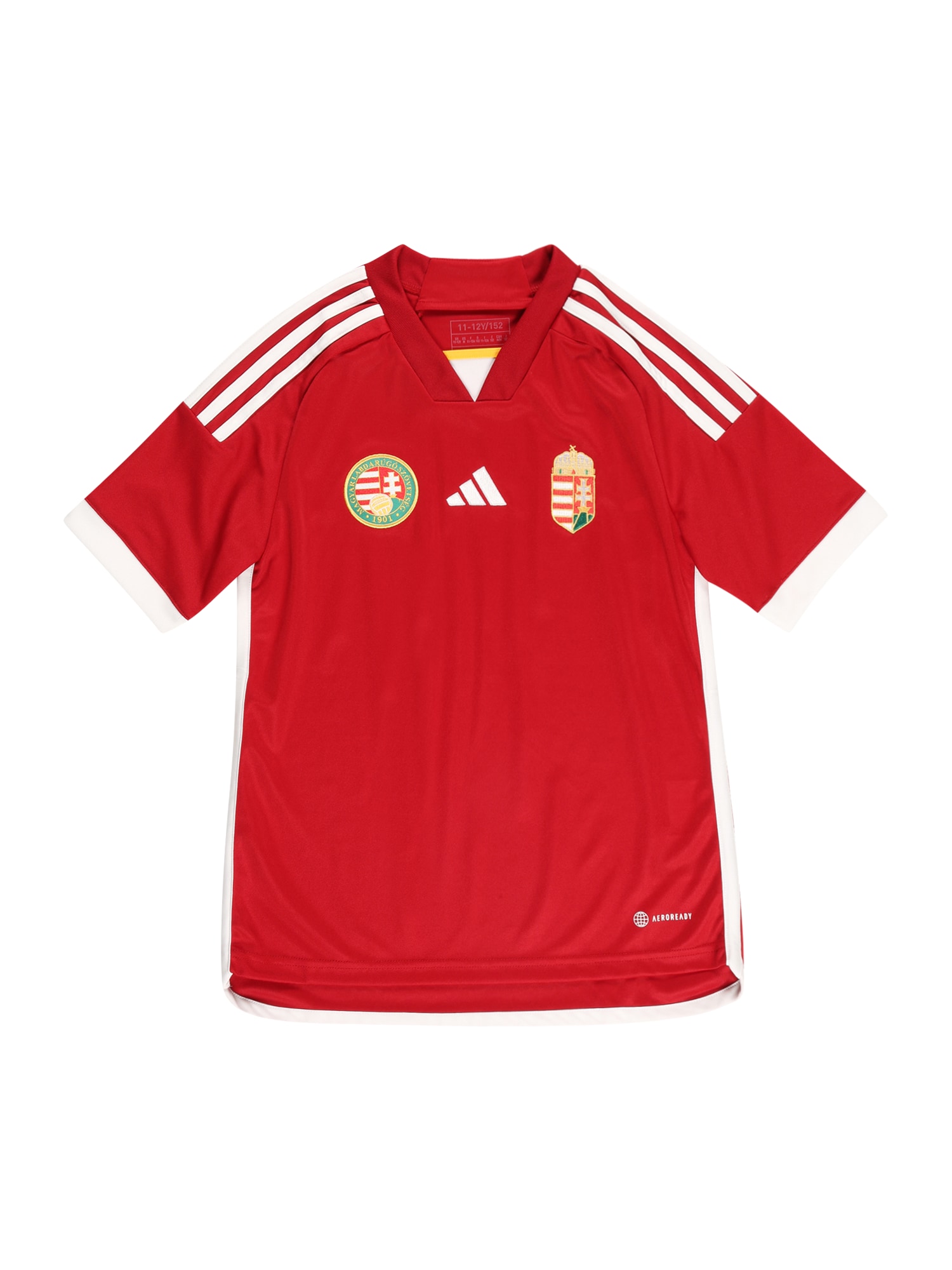 ADIDAS PERFORMANCE Sporta krekls 'Ungarn 22' sarkans / gandrīz balts