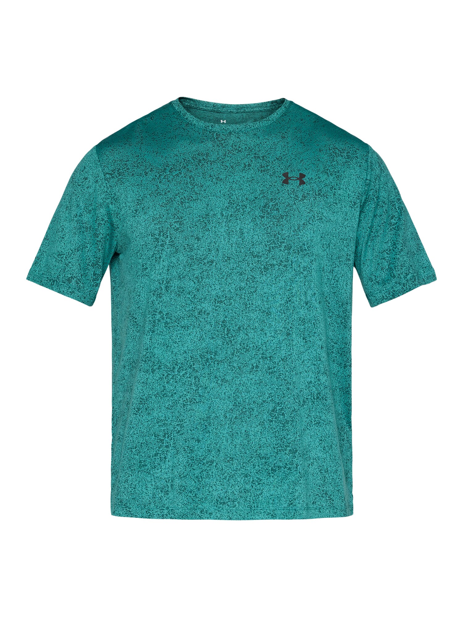UNDER ARMOUR Tricou funcțional  verde smarald / negru