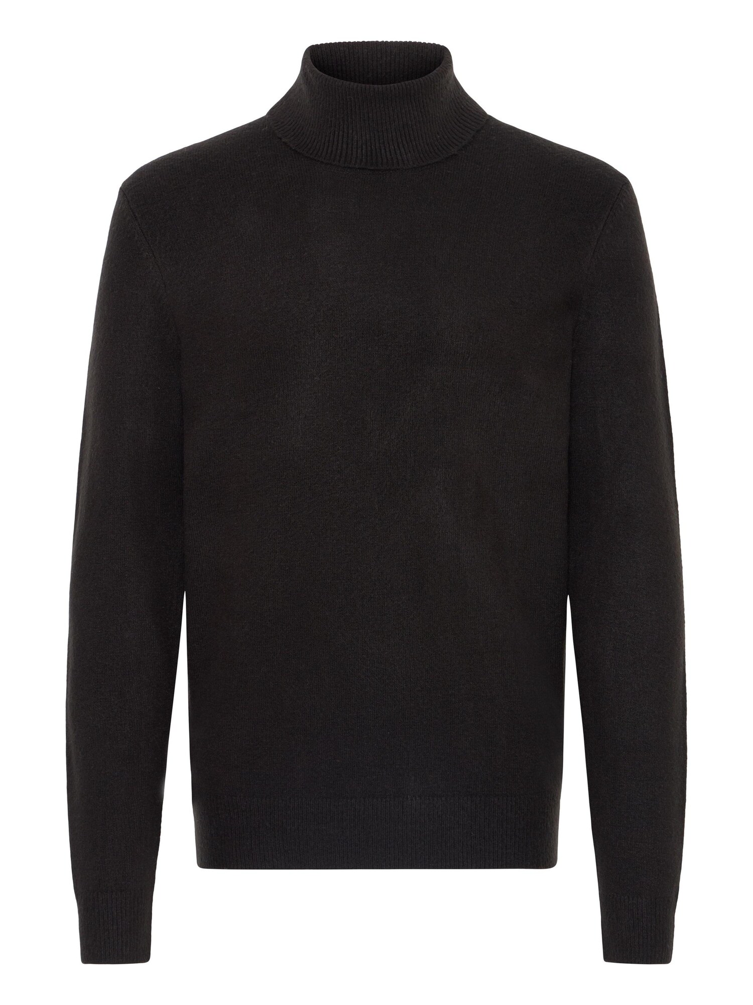 Casual Friday Jersey ' CFHEINE roll neck ' negro