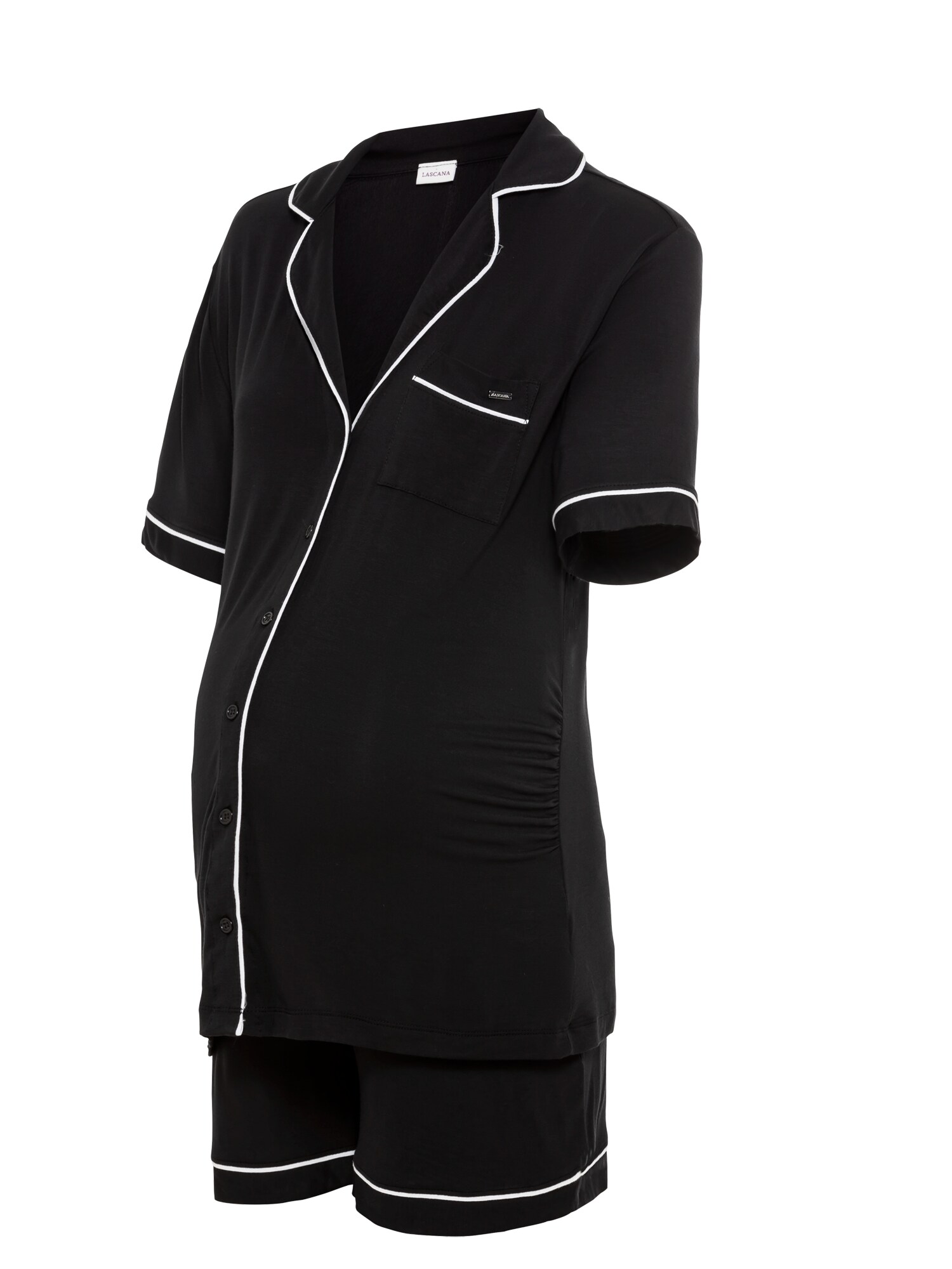 LASCANA Pijama  negru