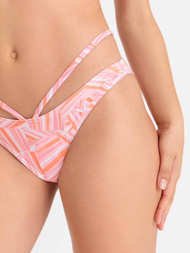 LSCN by LASCANA, Bikini nadrágok 'Lisa', rózsaszín, 4 kép a 4 közül