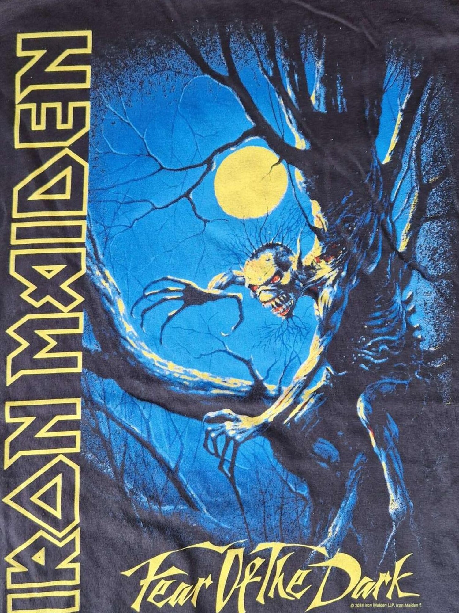 Iron Maiden Sudadera con cremallera 'Fear Of The Dark'  negro – imagen 3