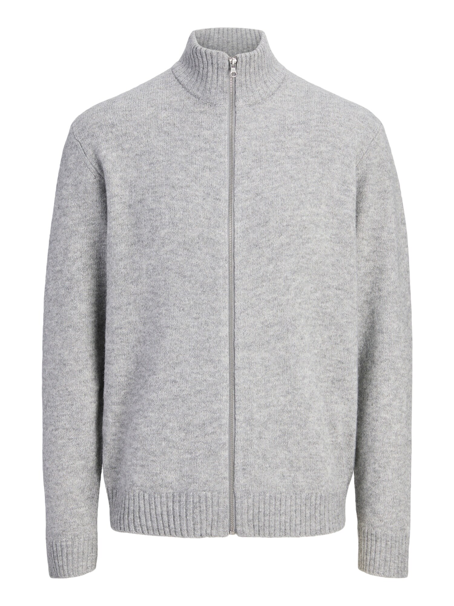 JACK & JONES Geacă tricotată JJSOHO OLLIE gri deschis
