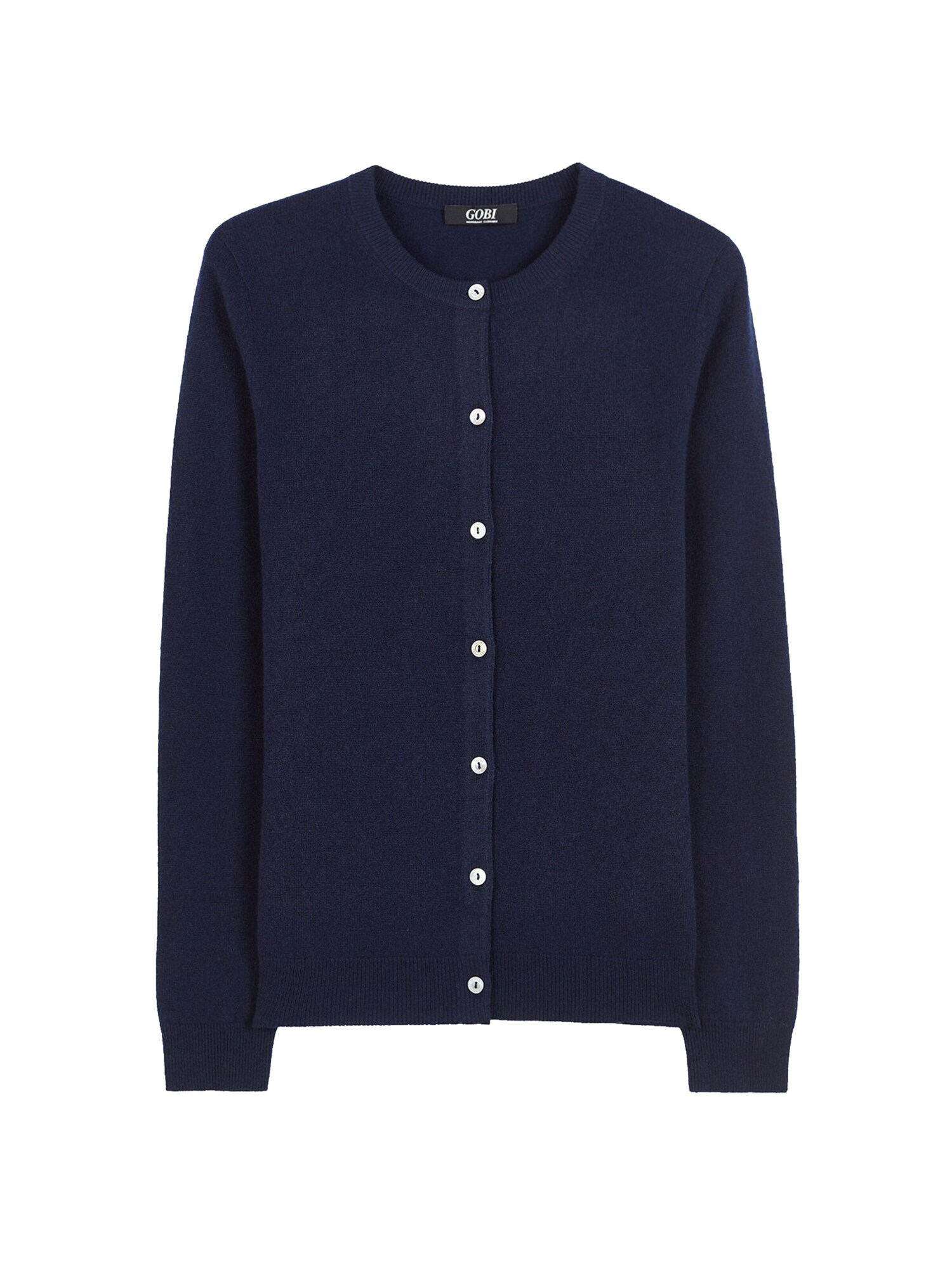 GOBI Cashmere Cárdigan 'Essential'  navy