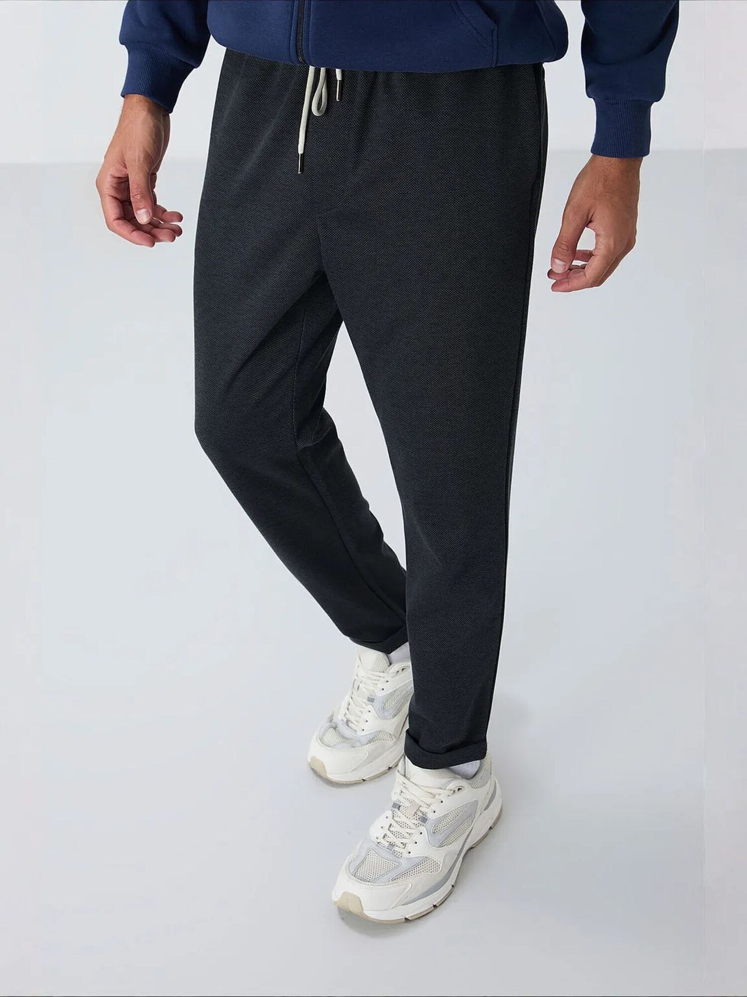 Tommy Life Sportske hlače 'Jogginghose' antracit siva