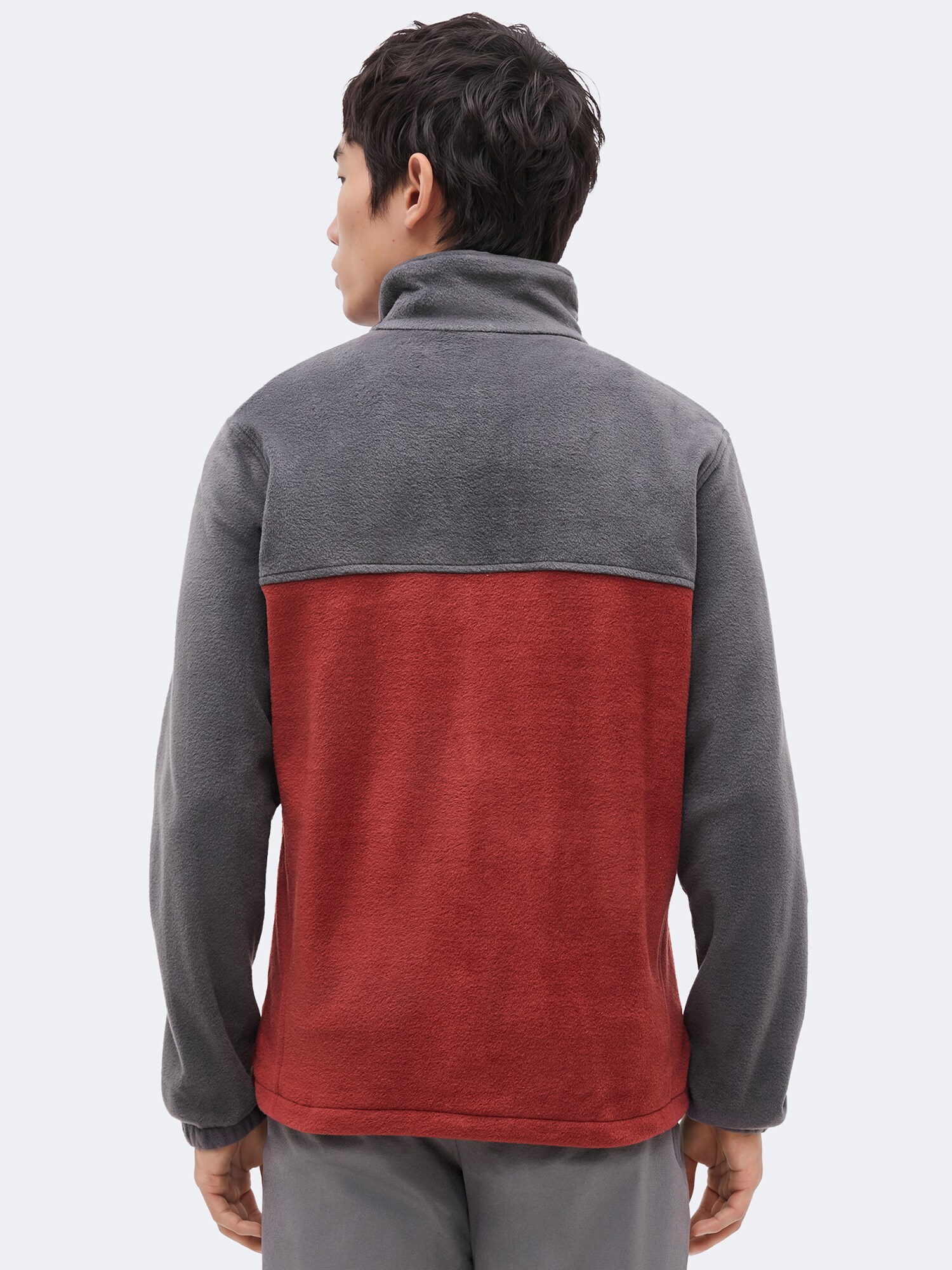 COLUMBIA Chaqueta polar funcional 'Steens Mountain™ 2.0'  gris basalto / rojizo – imagen 3