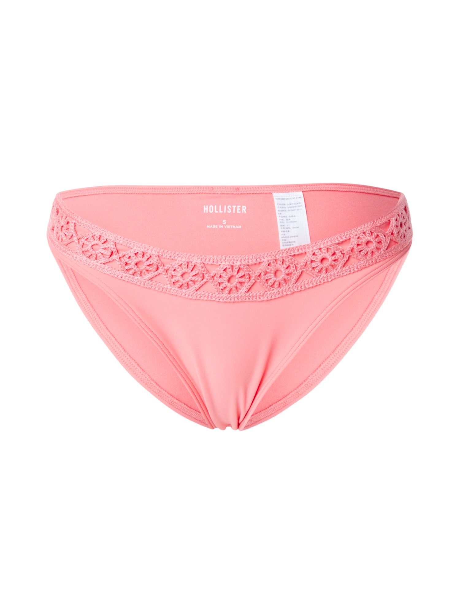 HOLLISTER Bikinové nohavičky  ružová