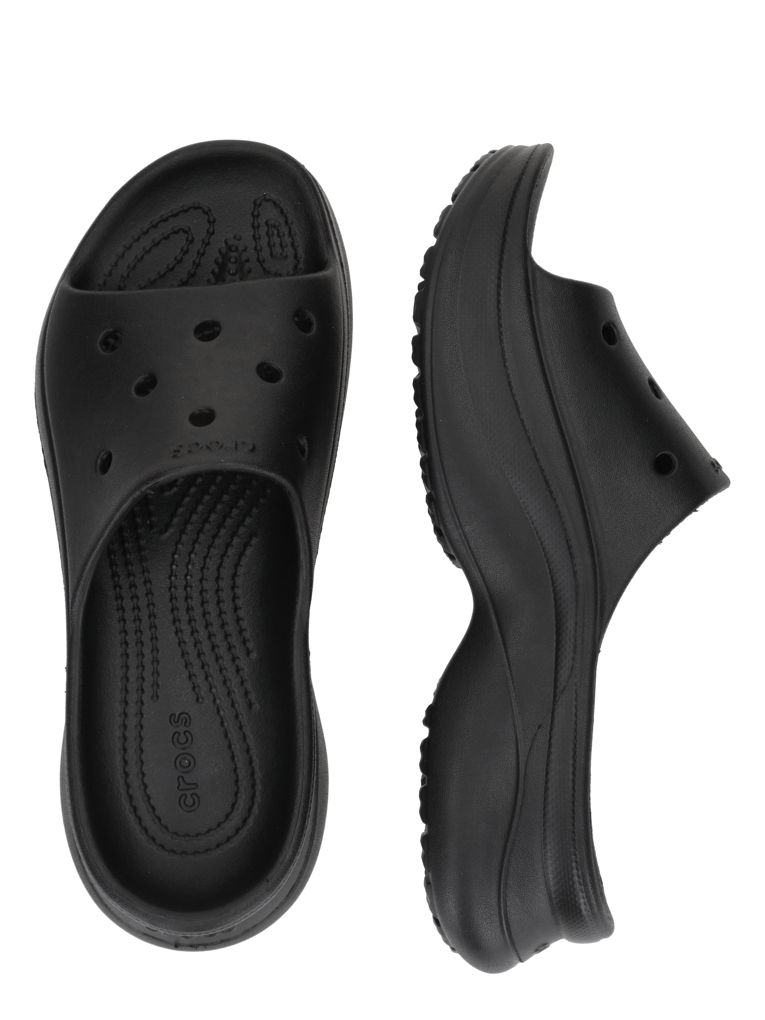 Crocs Papucs 'Bae' fekete termék 2. képe