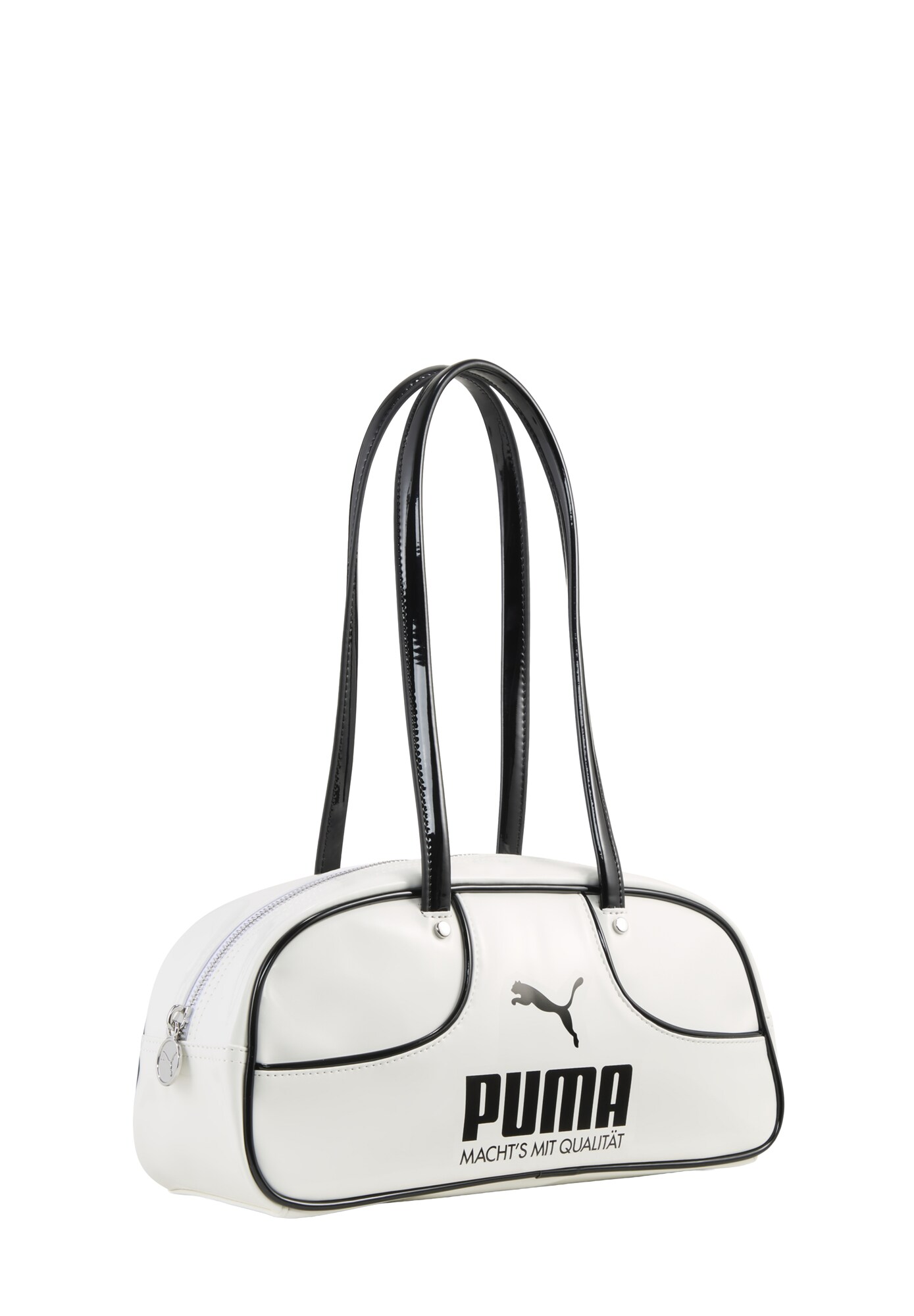 PUMA Geantă de umăr 1976 negru / alb