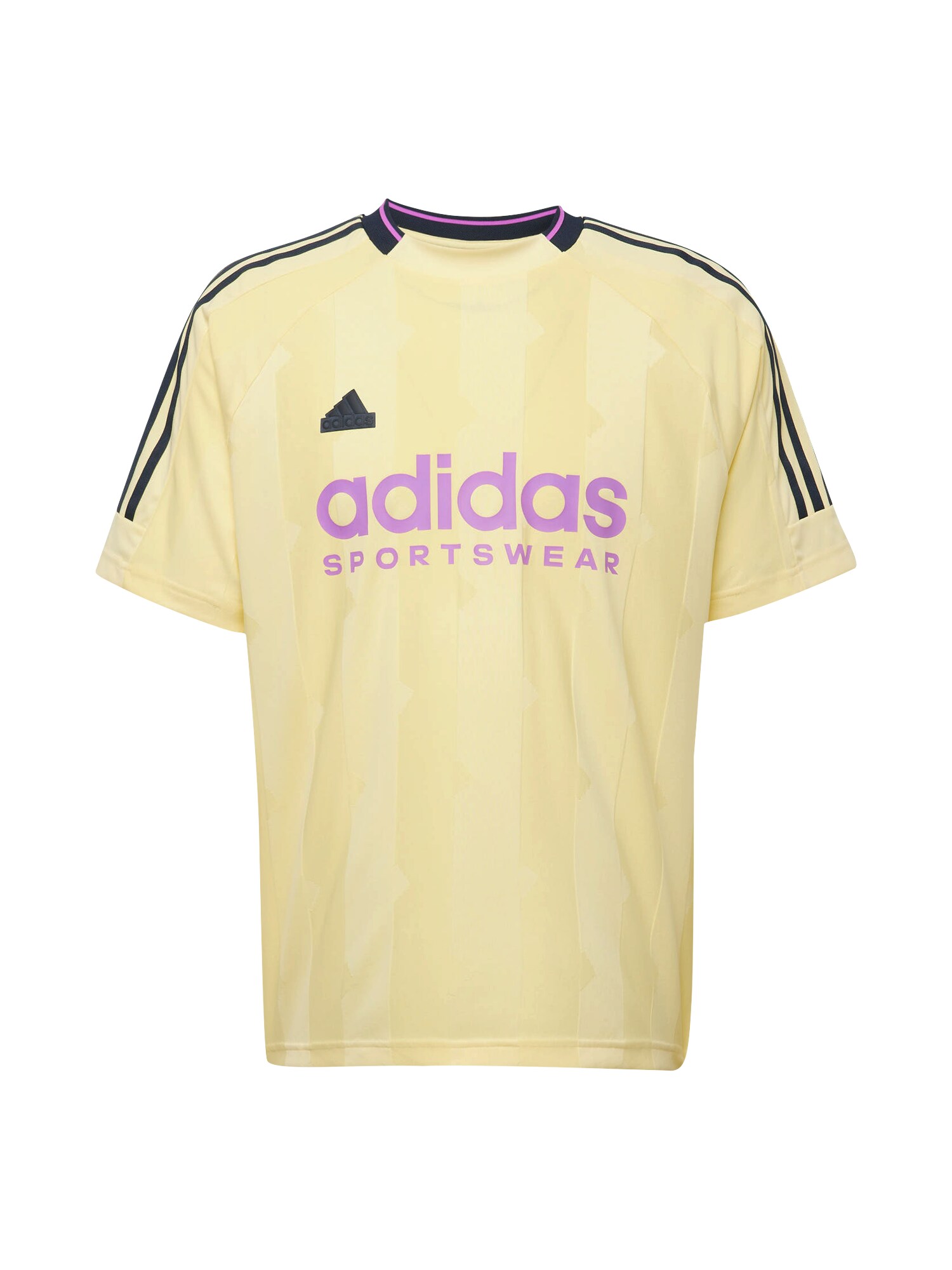 ADIDAS SPORTSWEAR Funkčné tričko 'TIRO'  žltá / svetložltá / slivková / čierna