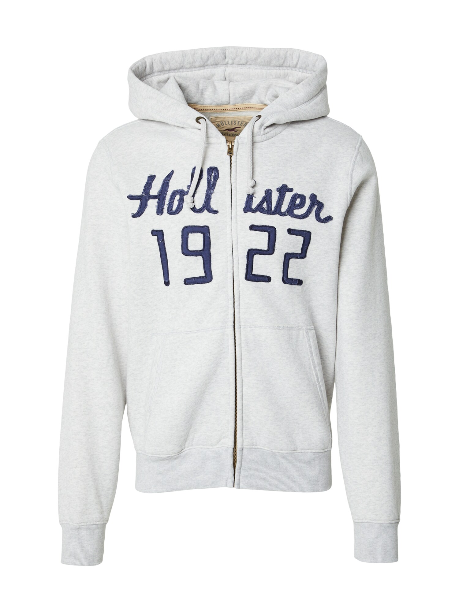 HOLLISTER Hanorac  bleumarin / gri deschis