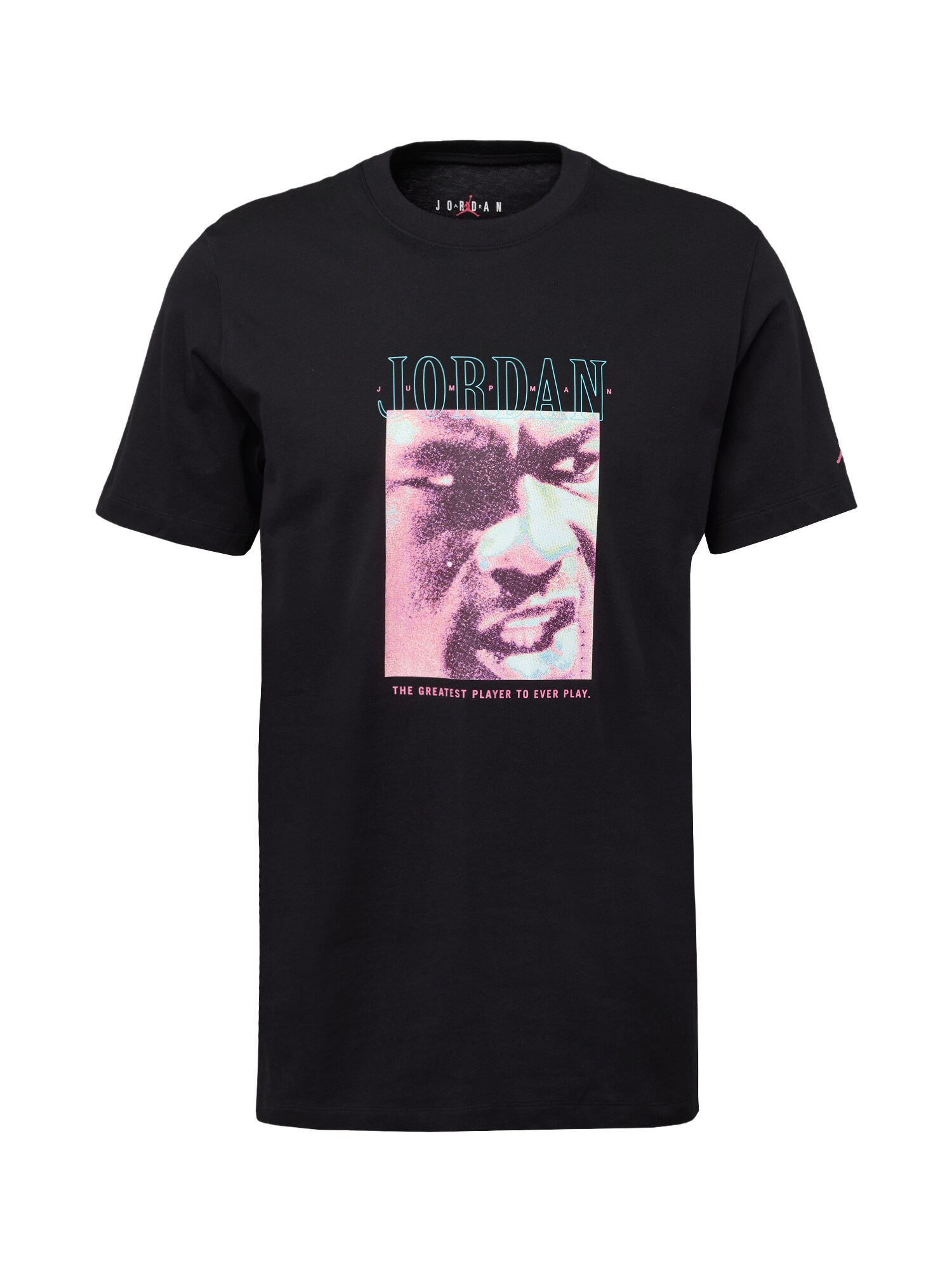 Jordan Тениска  аквамарин / лилав / черно