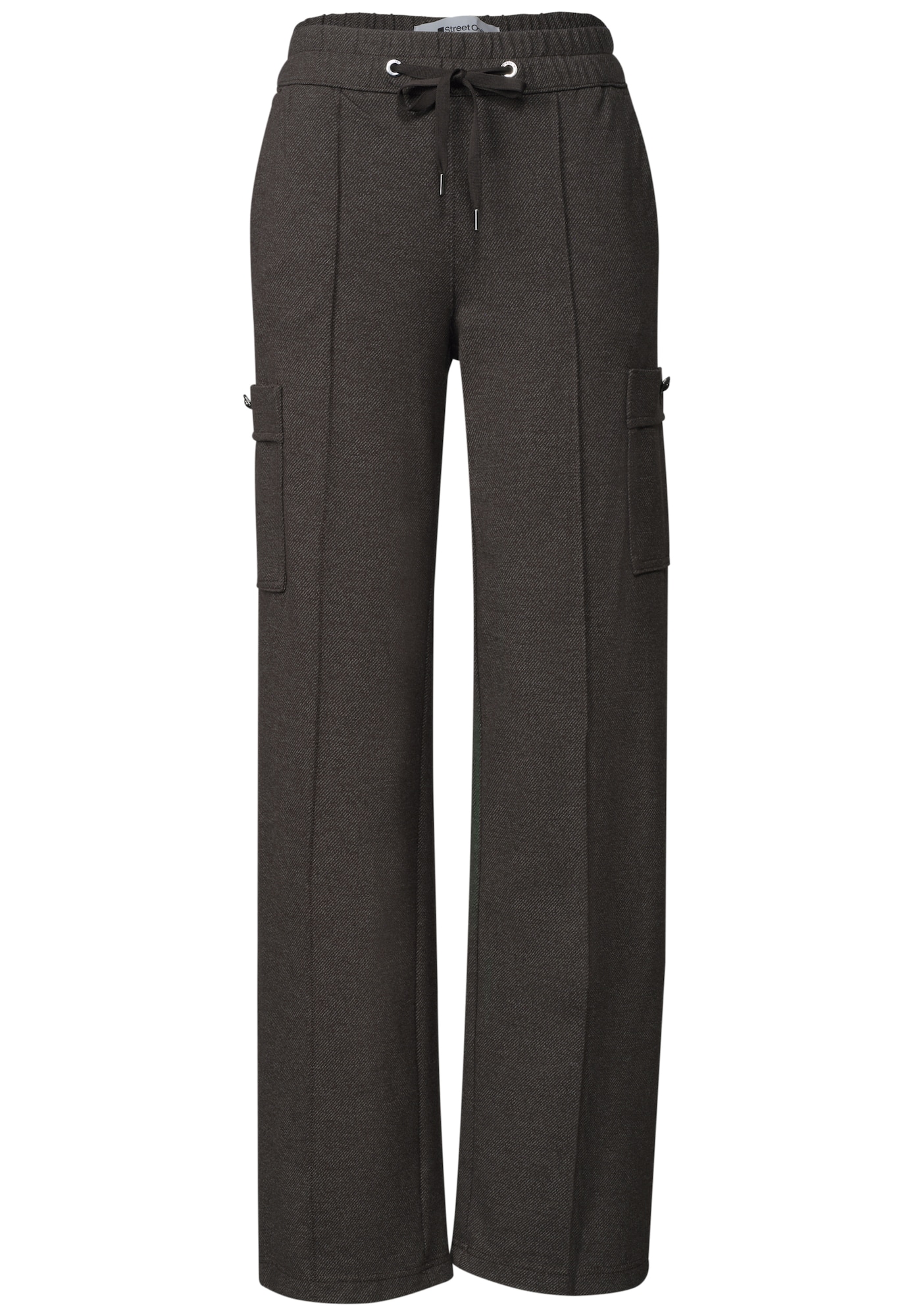 STREET ONE Pantaloni cu buzunare Amalia maro închis