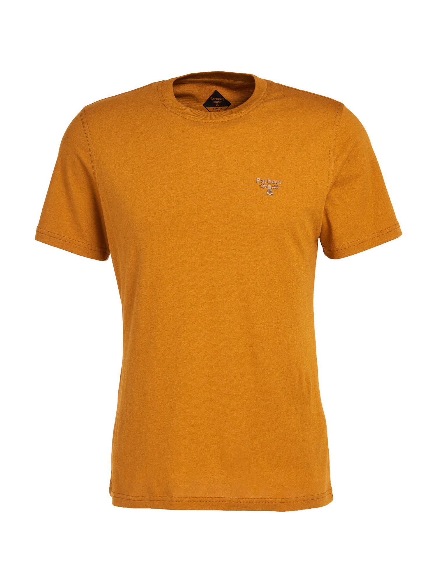 Barbour Beacon Marškinėliai ruda (konjako) / kapučino spalva / juoda / balta