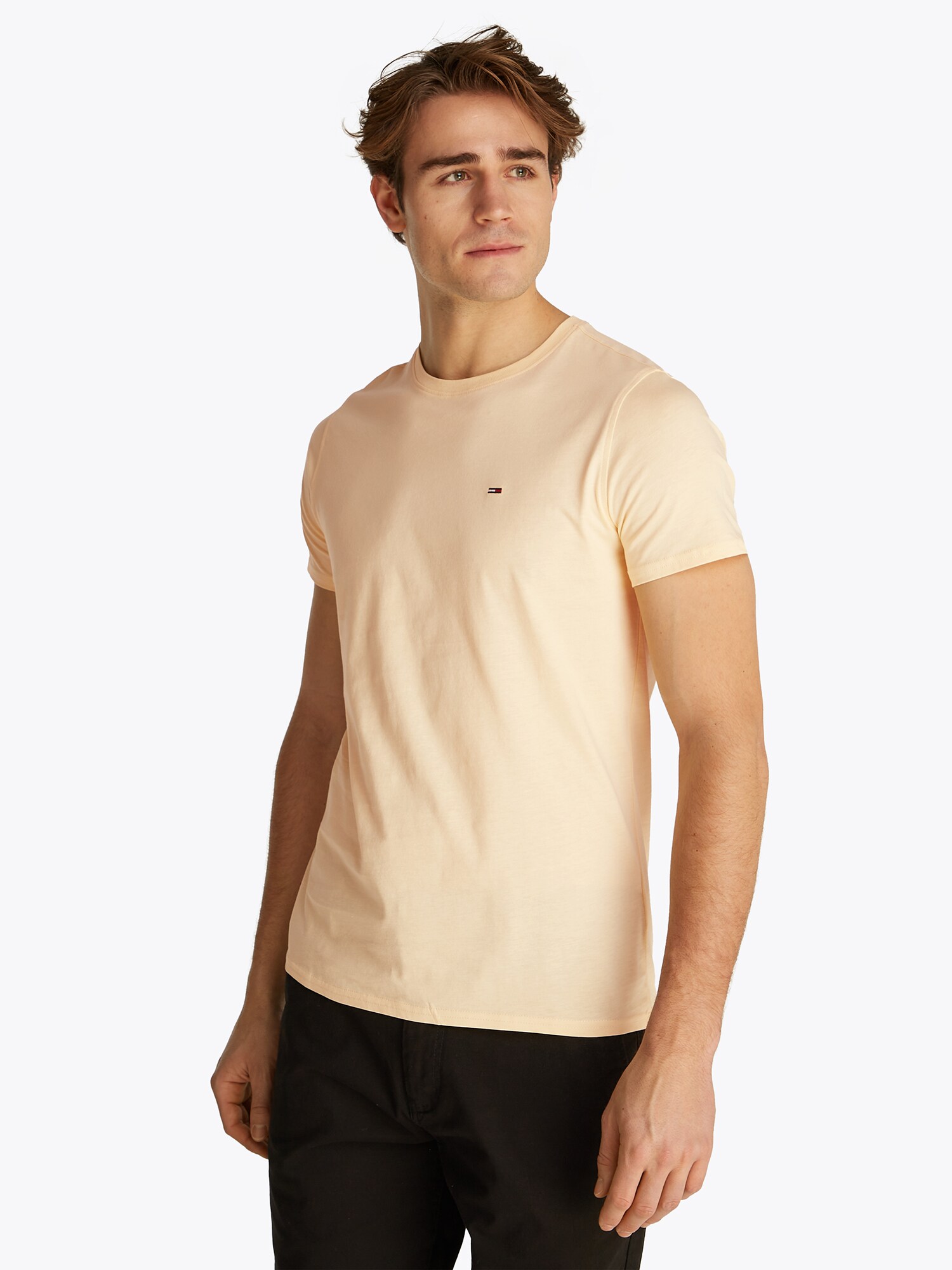 Tommy Jeans Póló  pasztellsárga termék 2. képe