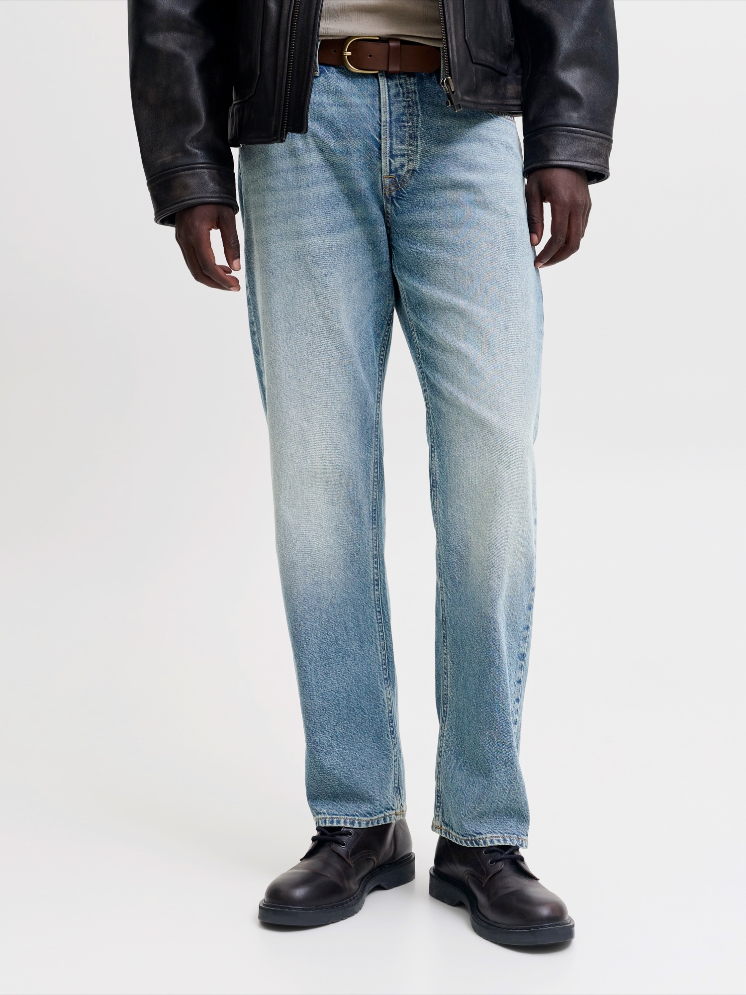 JACK & JONES Jeans JJIChris albastru denim