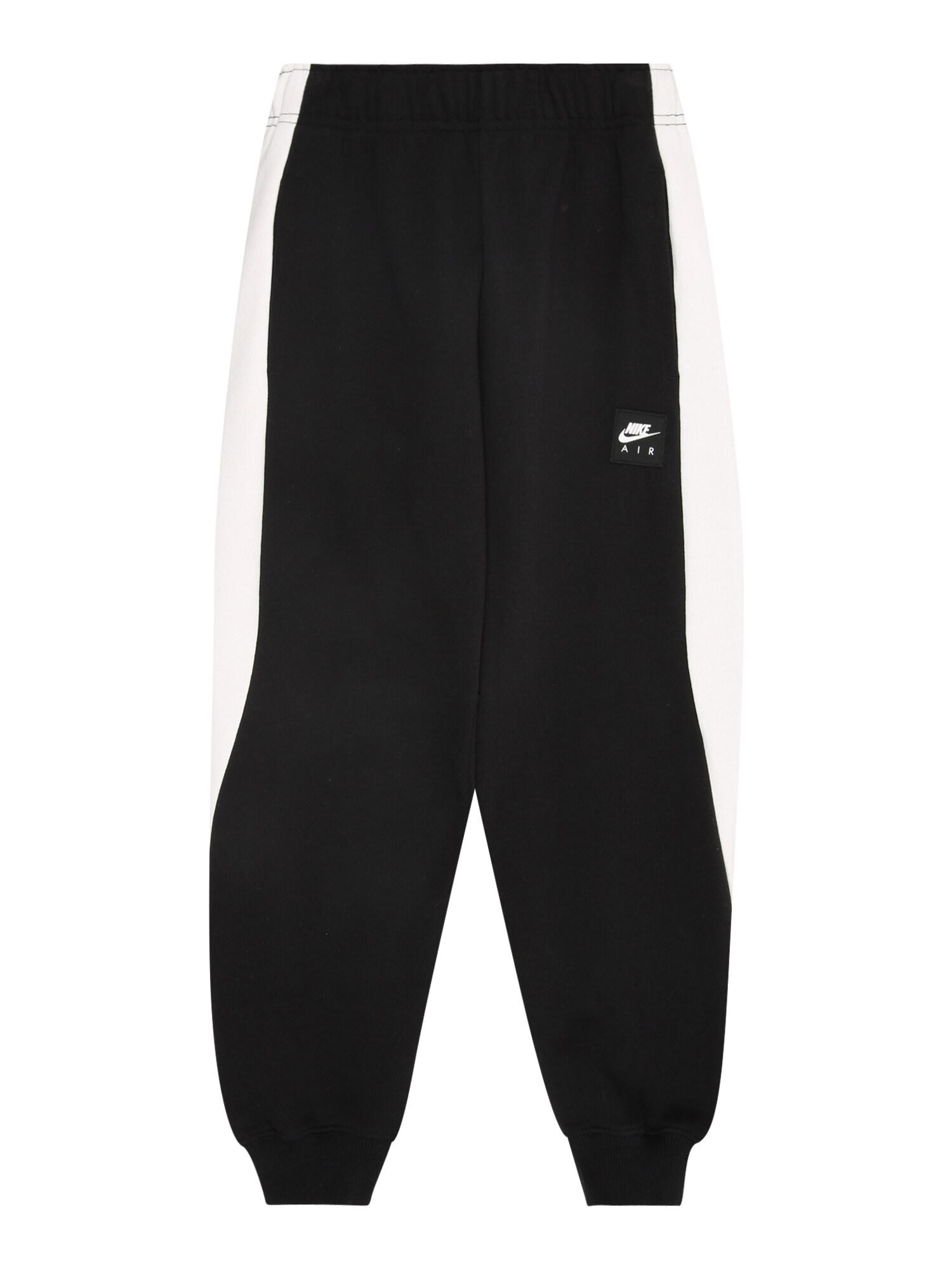 Nike Sportswear Nadrág 'AIR'  fekete / gyapjúfehér akciós termékkép 1