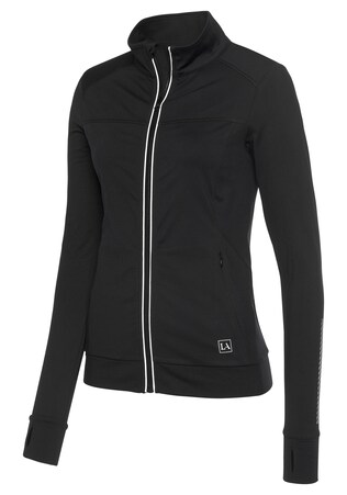 LASCANA ACTIVE, Sportovní bunda, černá