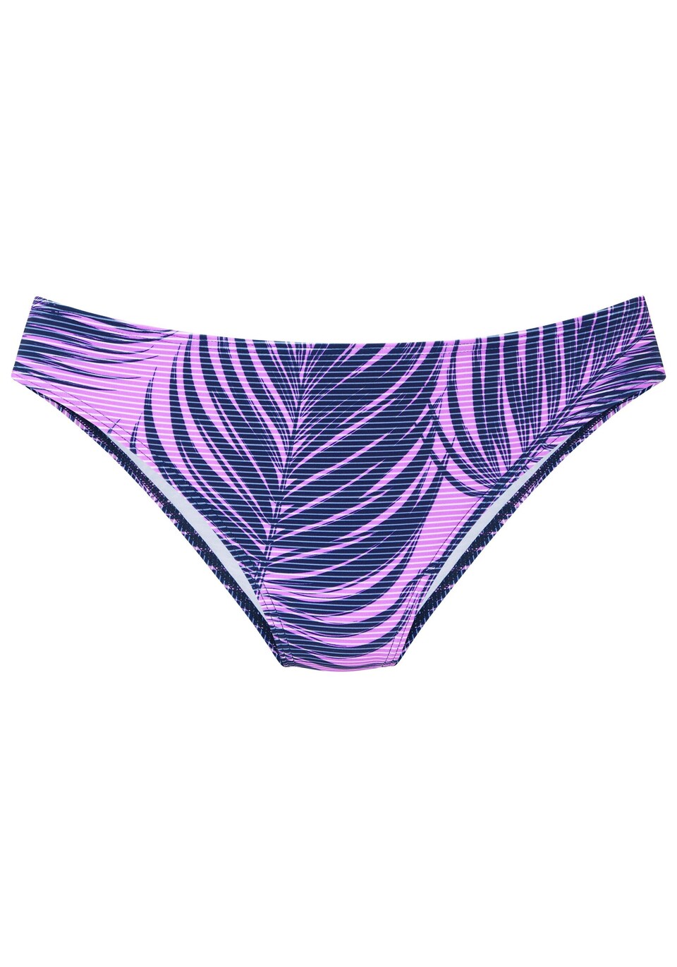 Sportbikiniunderdel marinblå / orkidé