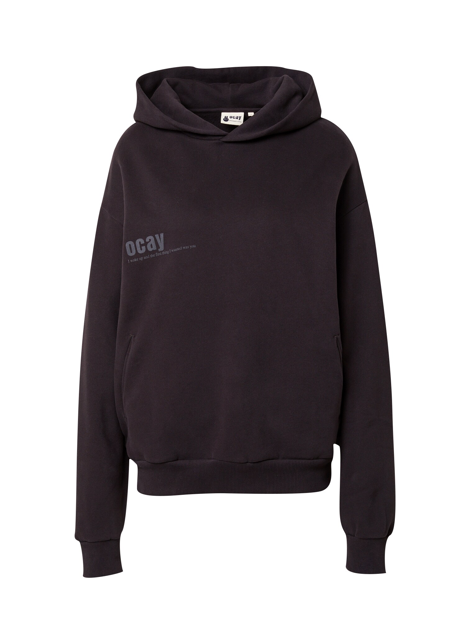 Ocay Sweatshirt  antracite / preto