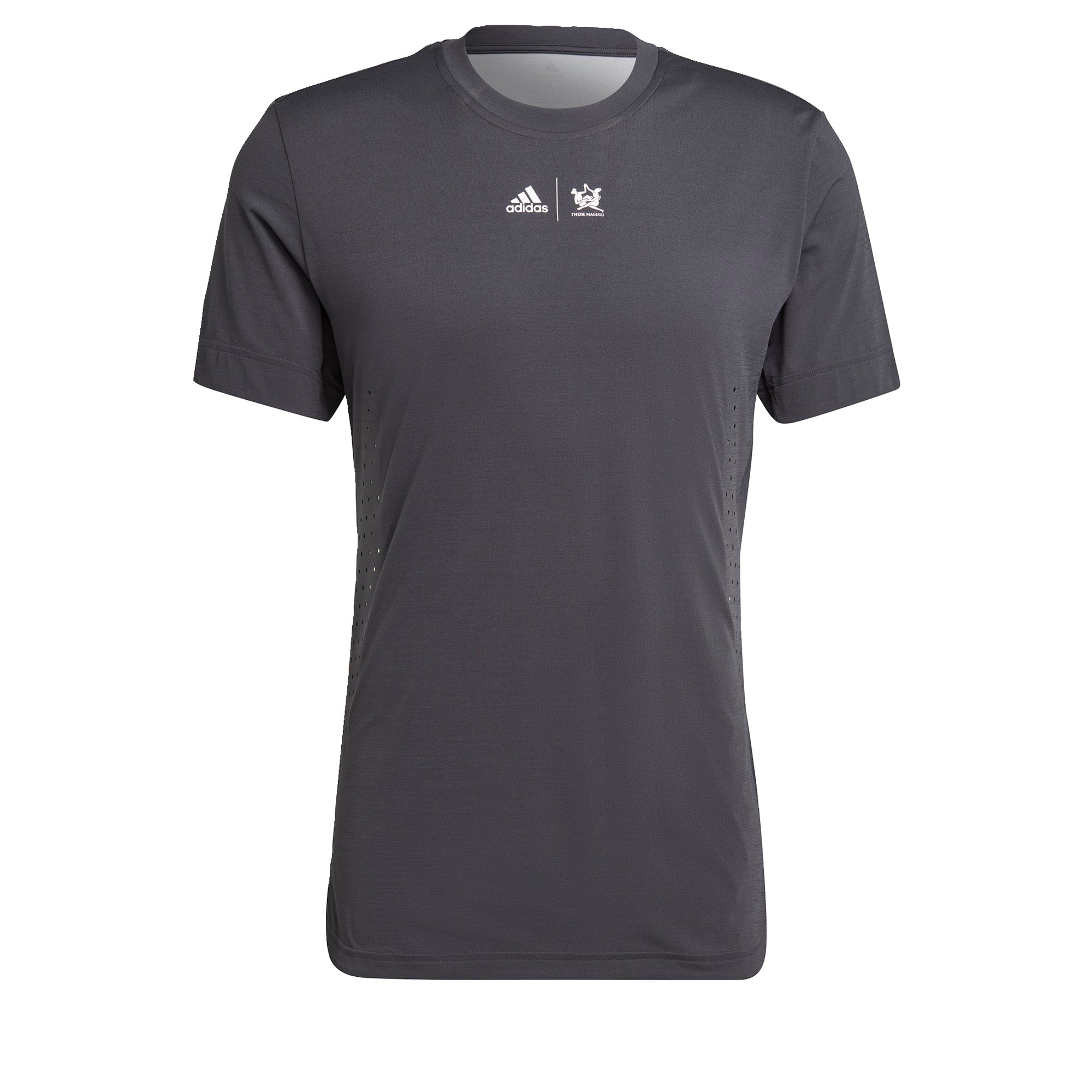 ADIDAS PERFORMANCE Sporta krekls 'New York' tumši brūns / pelēks / melns / balts