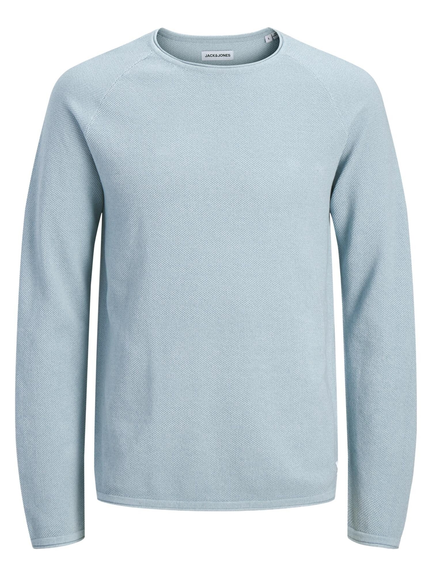 JACK & JONES Sveter 'Hill'  svetlomodrá
