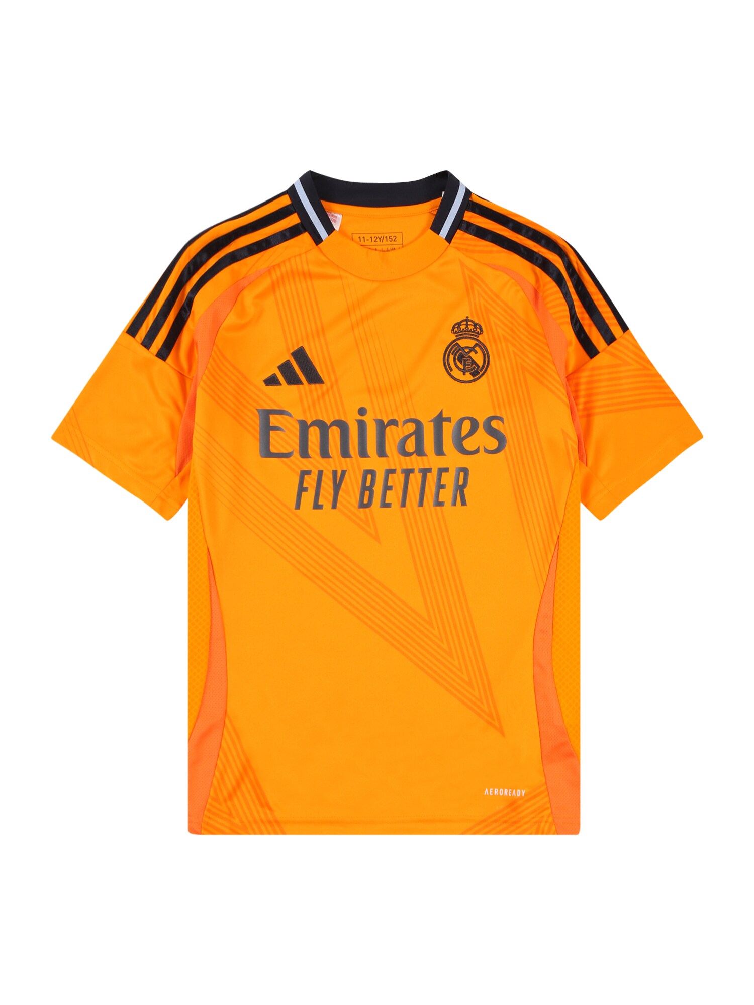 ADIDAS PERFORMANCE Funkčné tričko 'Real Madrid 24/25'  oranžová / tmavooranžová / čierna