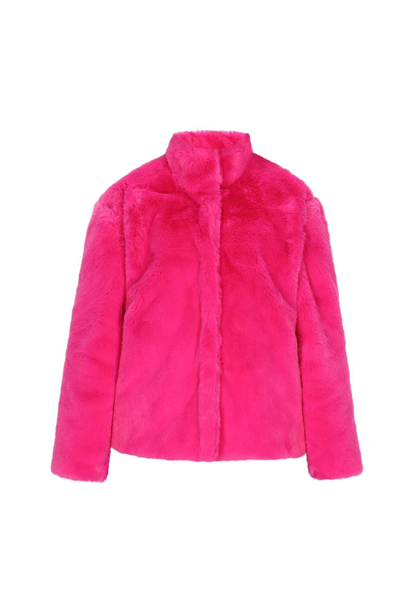 faina Geacă de iarnă Fashion Look  fucsia