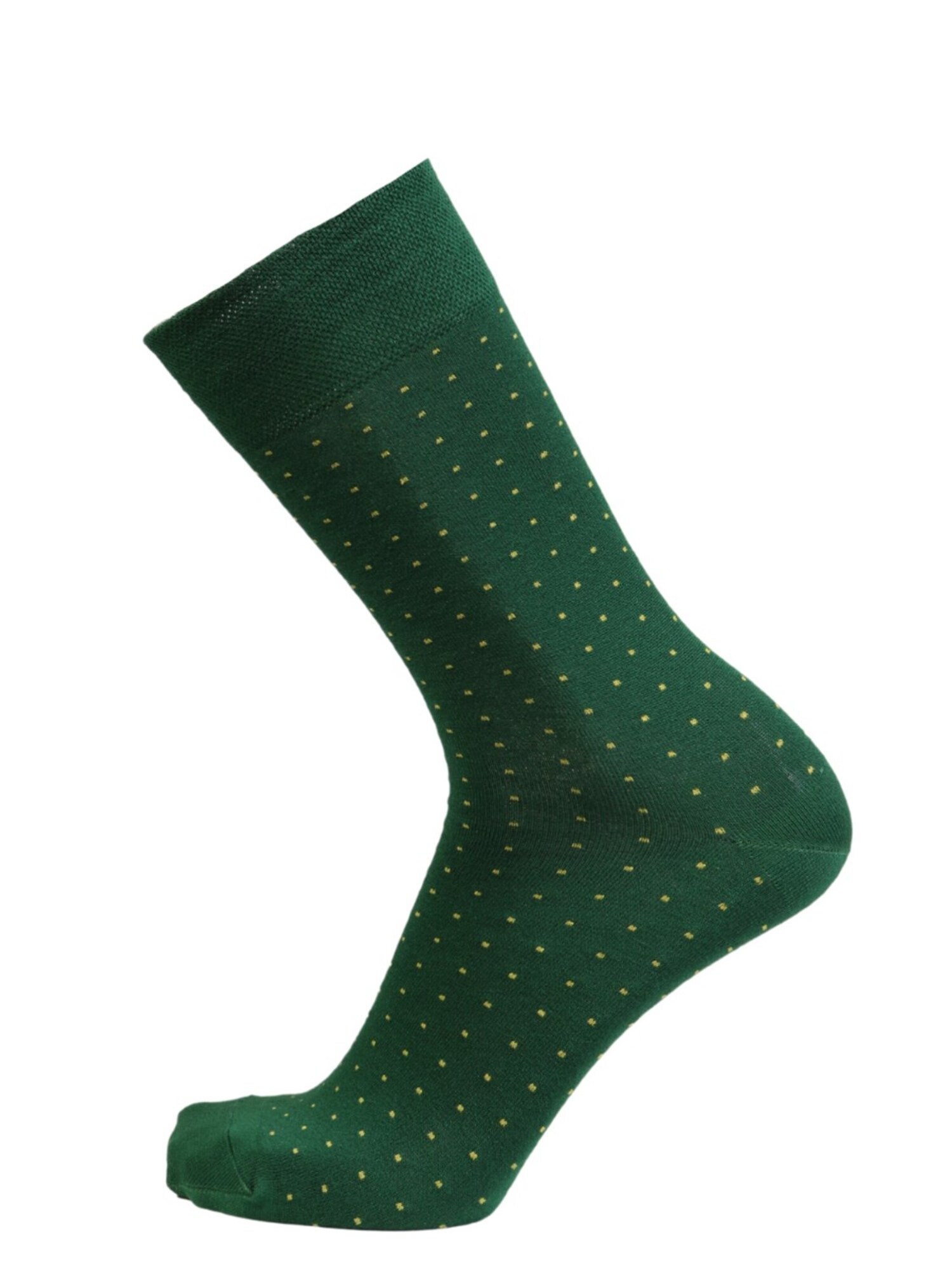 Sokisahtel Čarape 'MARCO viscose socks with dots' zelena