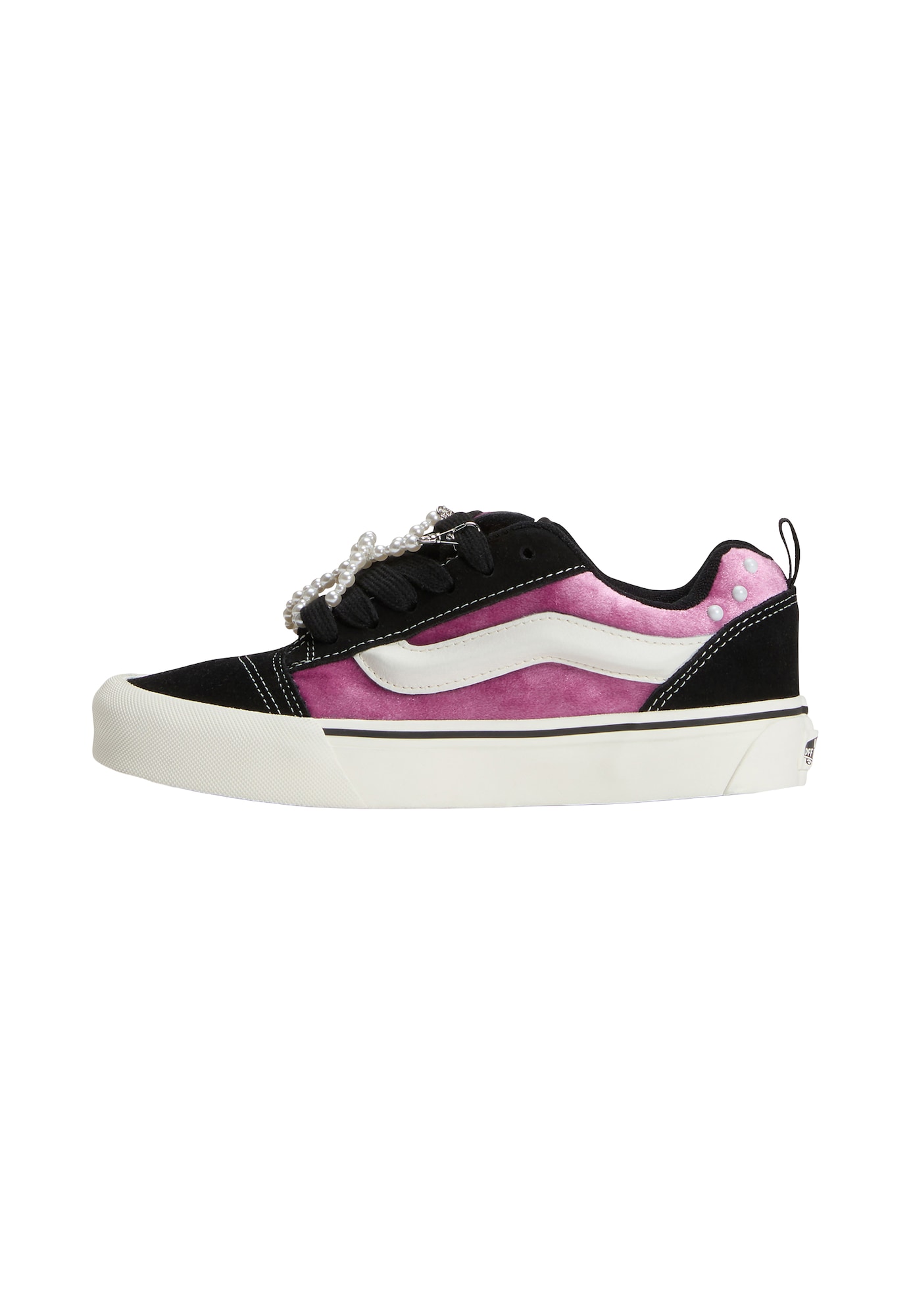 VANS Zapatillas deportivas bajas 'Knu Skool'  rosa / negro / blanco
