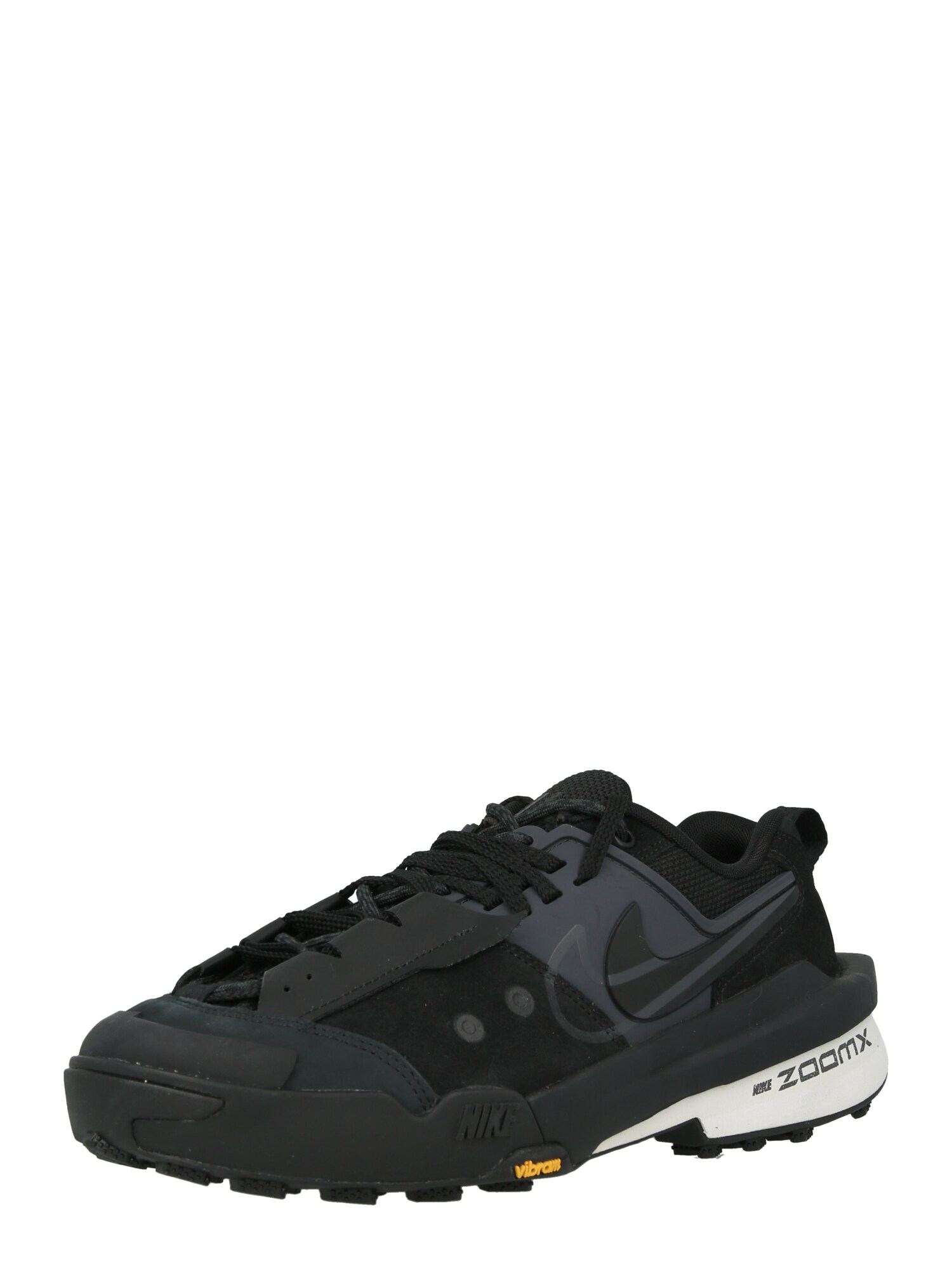 Nike Sportswear Sneaker low 'Zegamadome x Sacai'  gri / negru