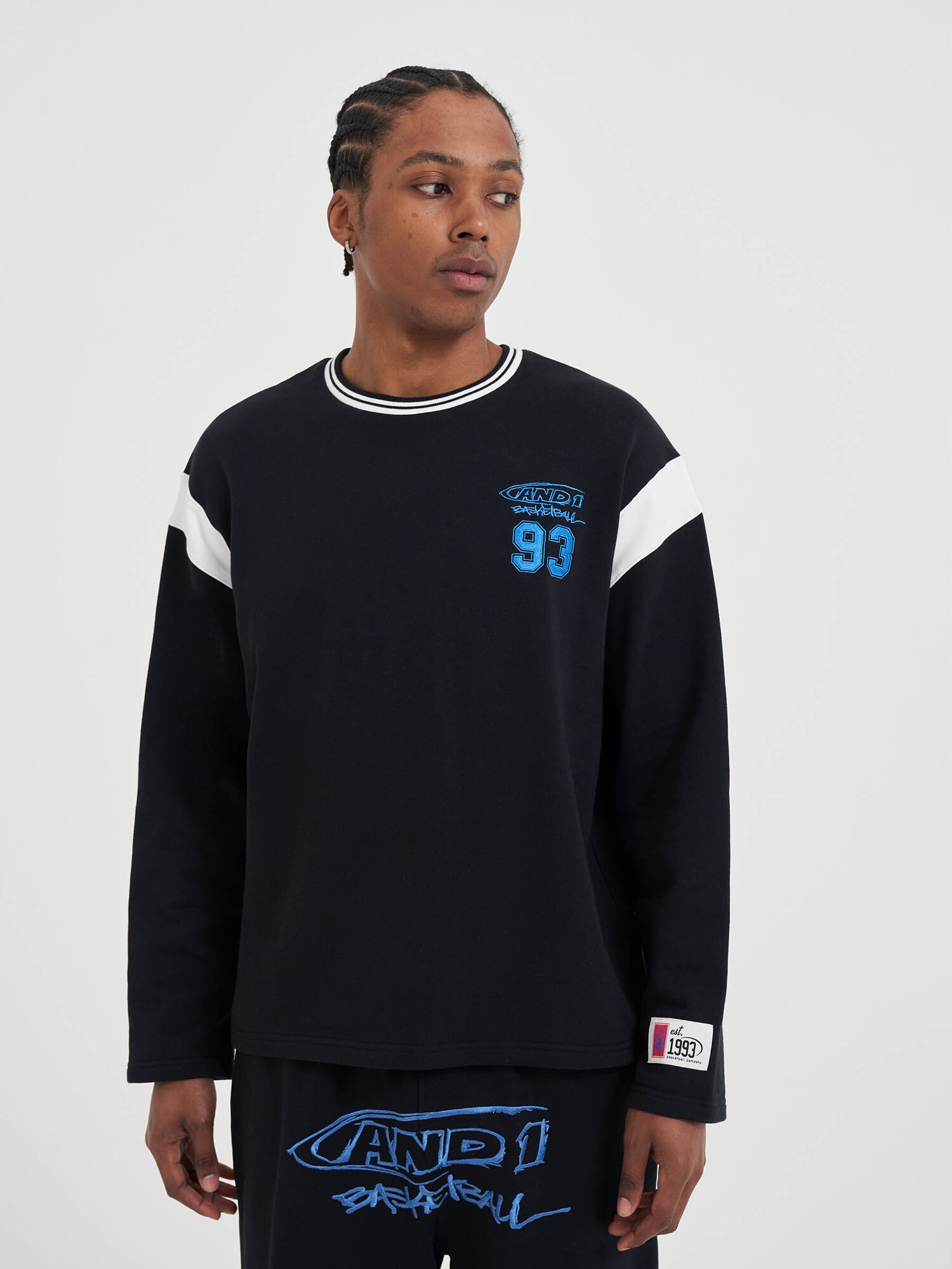 AND1 Camiseta azul / negro / blanco – imagen 8