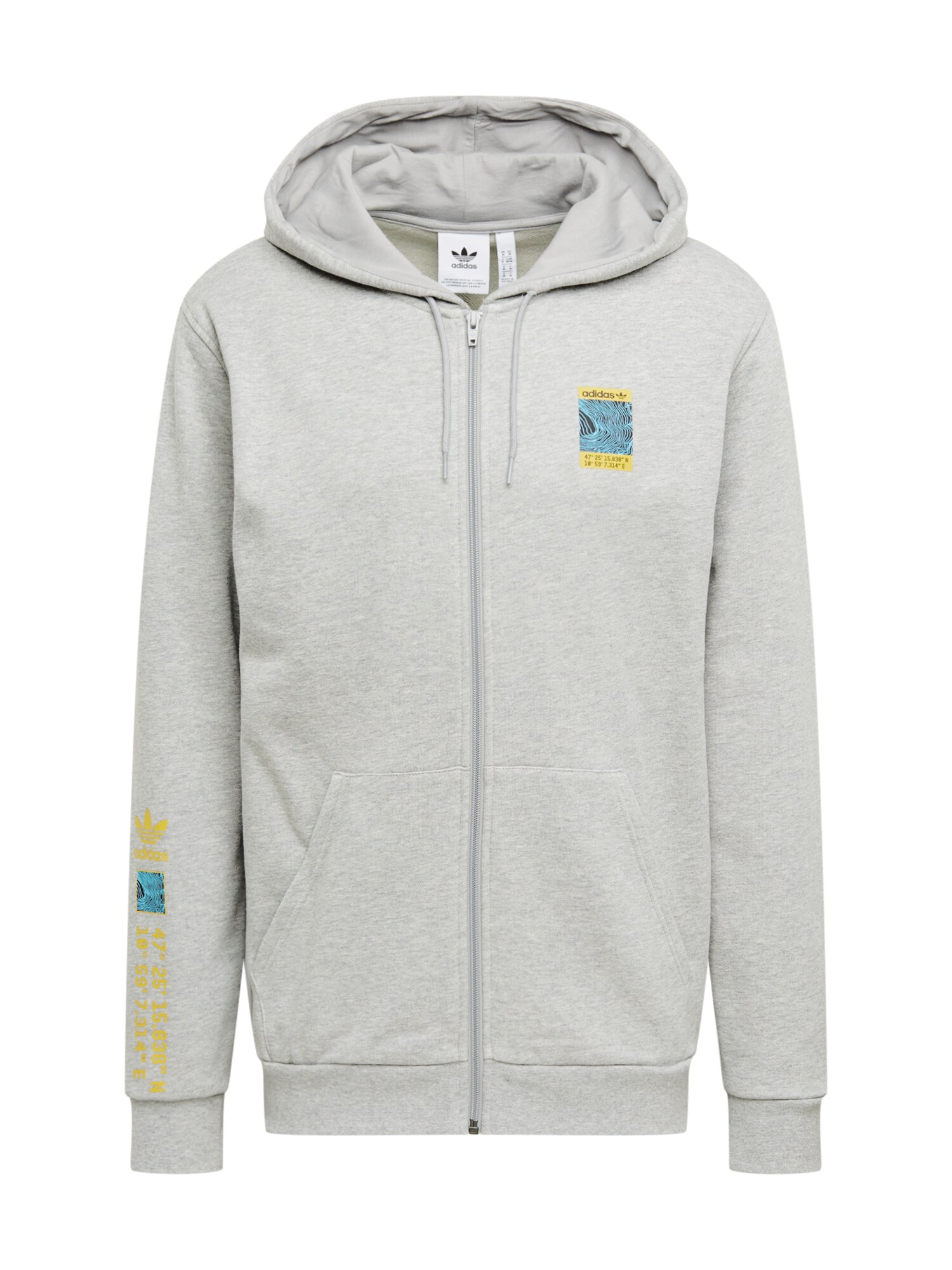 ADIDAS ORIGINALS Džemperis  pilka