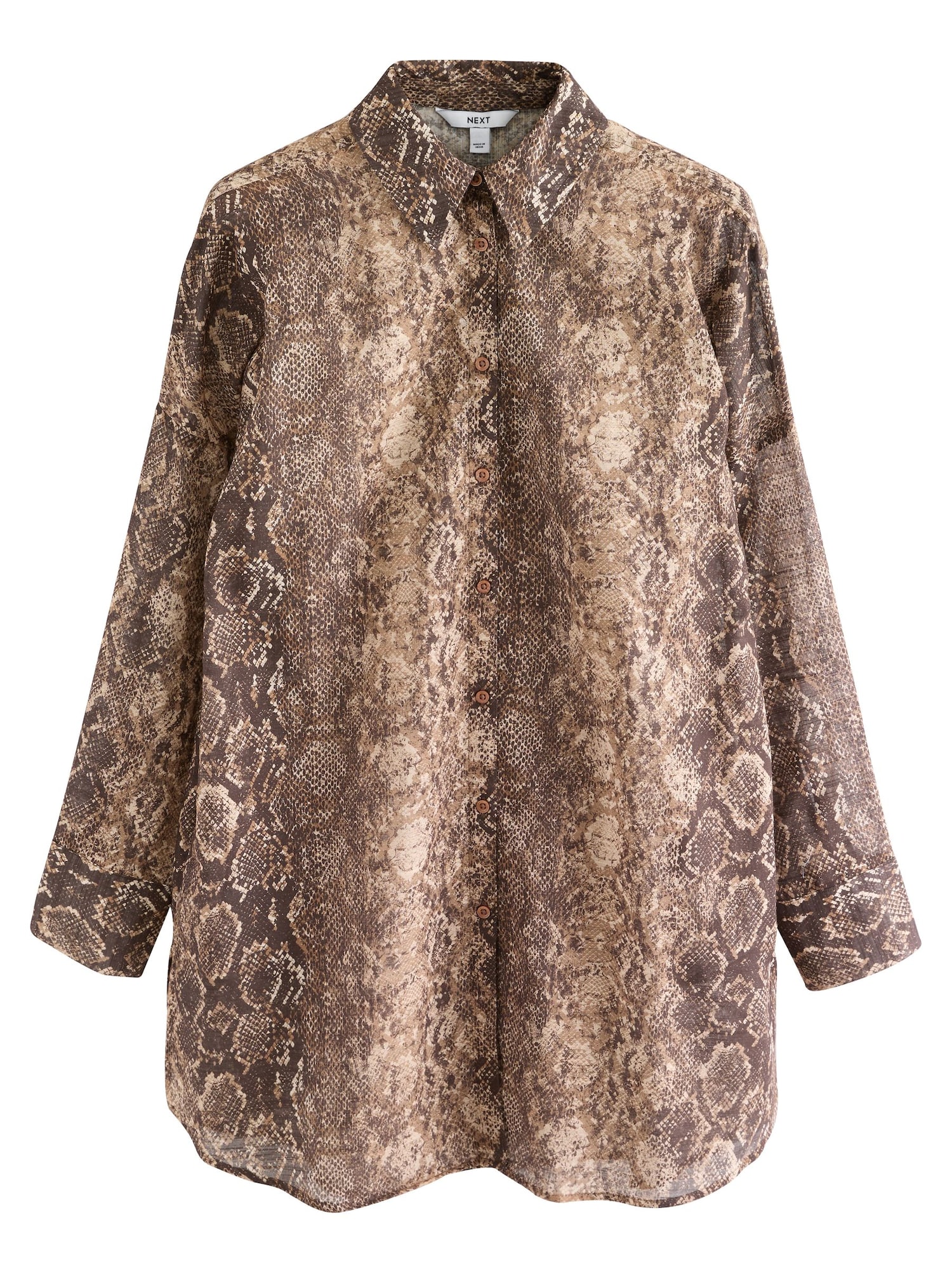 Next Rochie de plaja  bej / maro / ciocolatiu