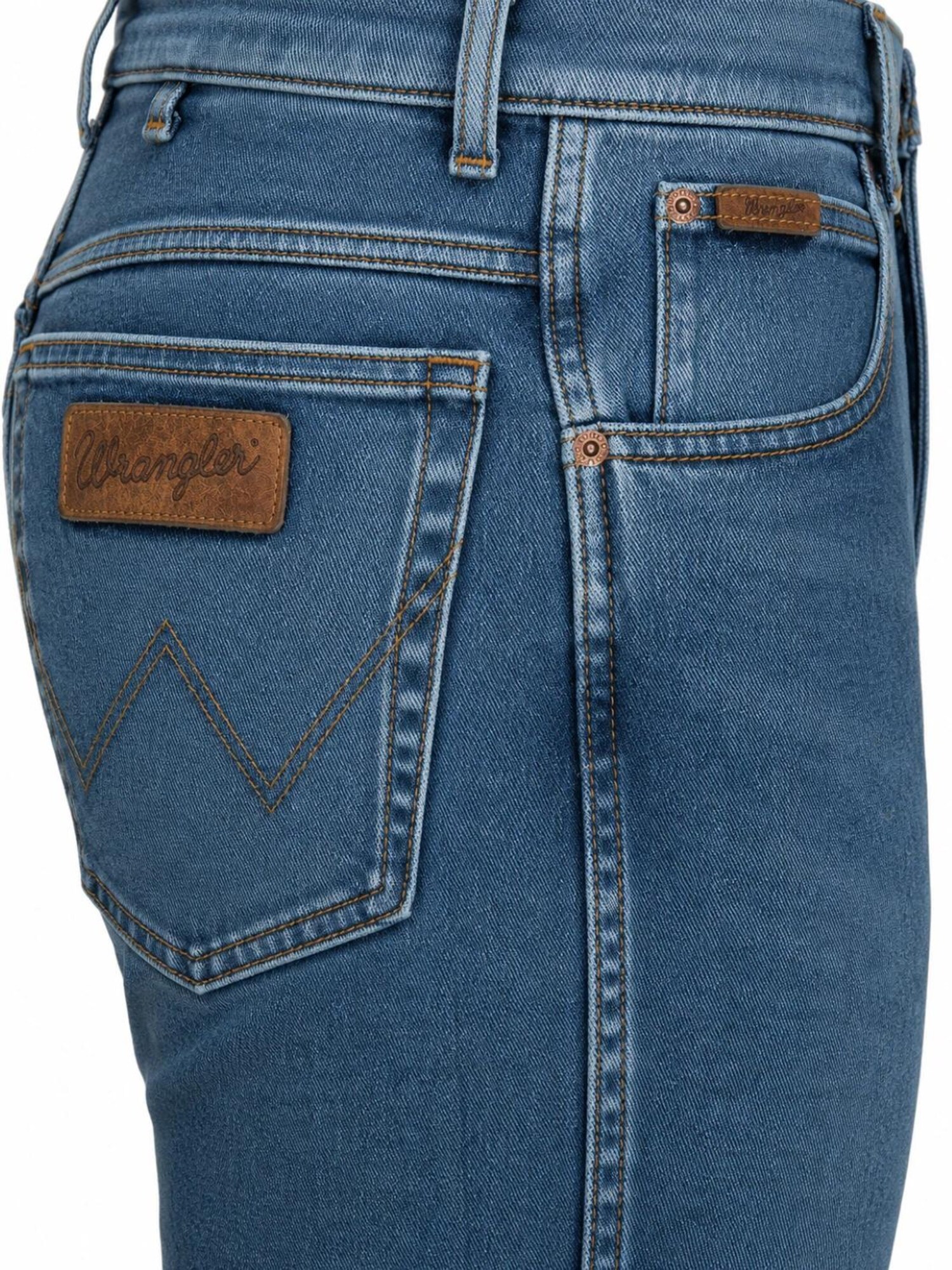 WRANGLER Vaquero  azul denim – imagen 3