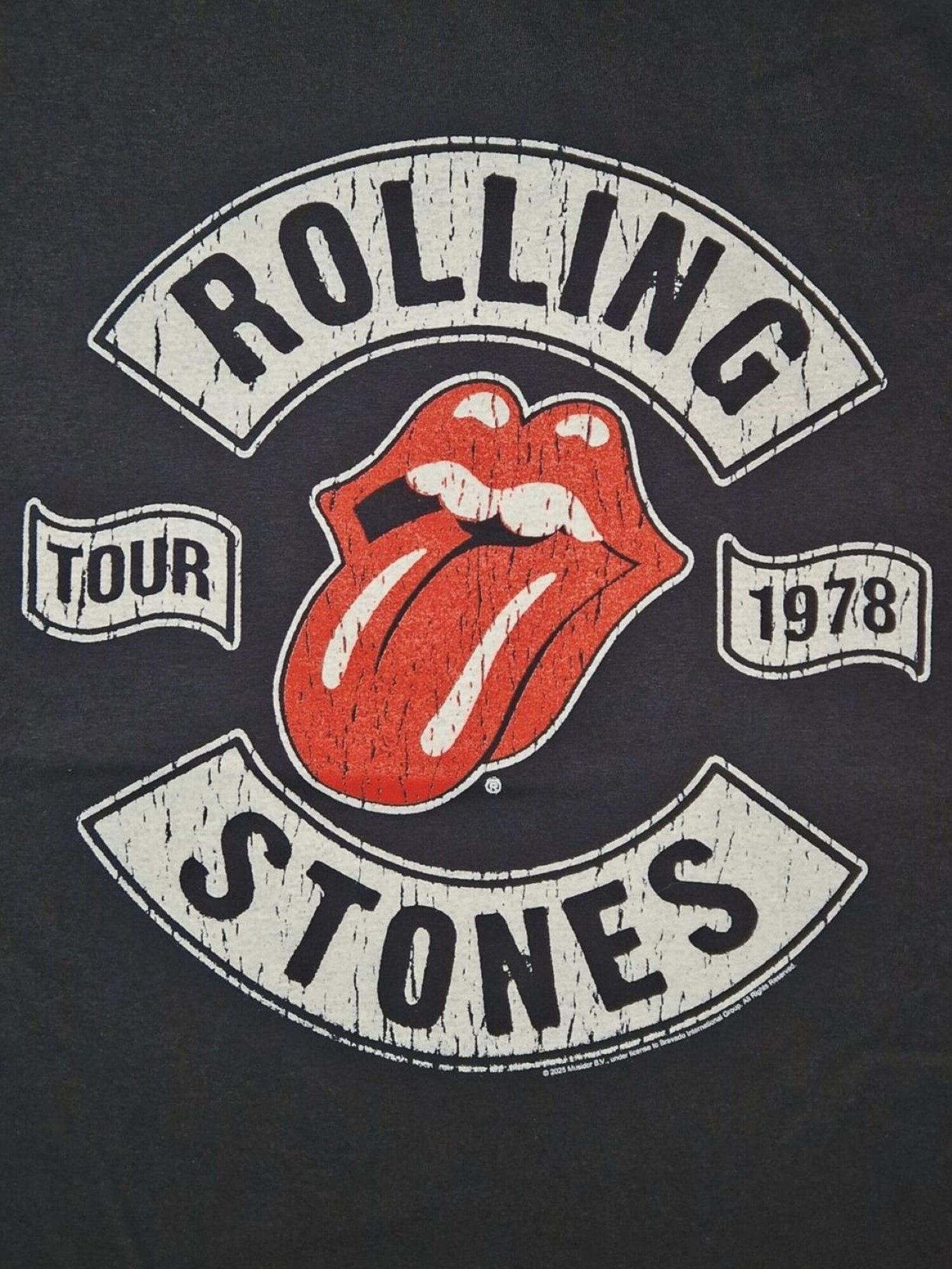 THE ROLLING STONES Camiseta 'Rolling Stones Tour 1978 T-Shirt'  negro – imagen 4